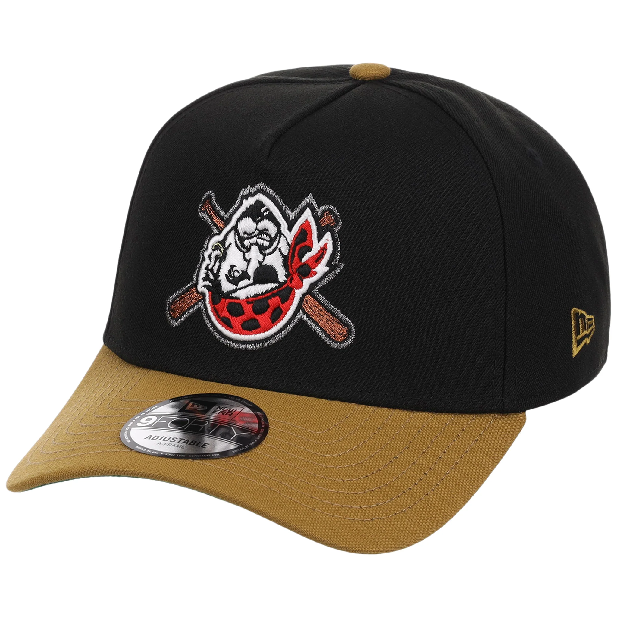 Pittsburgh Pirates MLB Flipmode 2.0 New Era 9FORTY A-Frame (Black/Gold/Gray) - Image 4