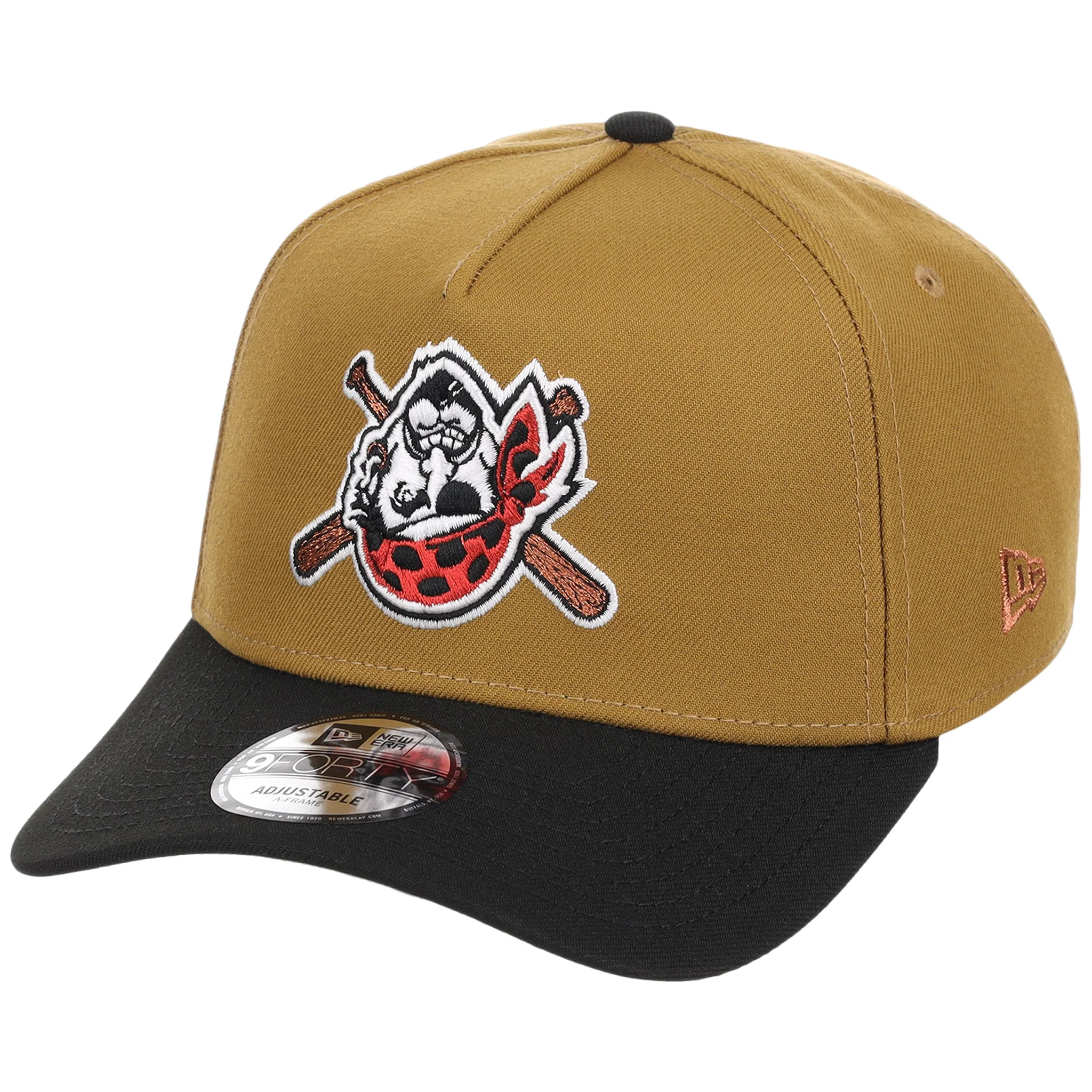 Pittsburgh Pirates MLB Flipmode 2.0 New Era 9FORTY A-Frame (Gold/Black/Gray) - Image 4