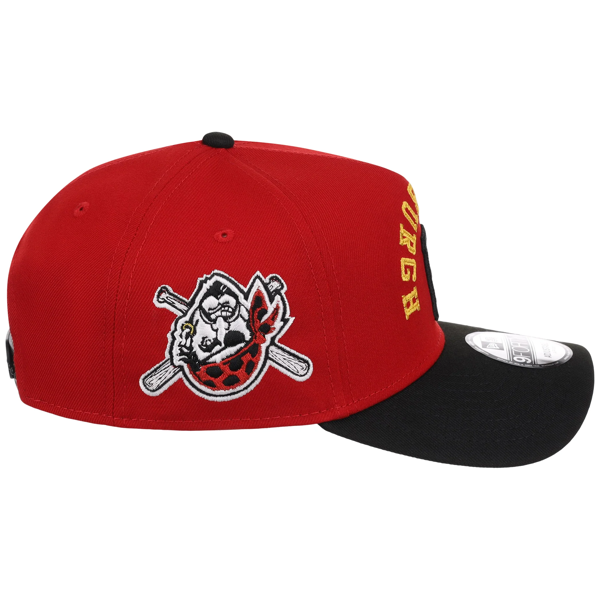 Pittsburgh Pirates MLB Flipmode 2.0 New Era 9FORTY A-Frame (Red/Black/Gray) - Image 3