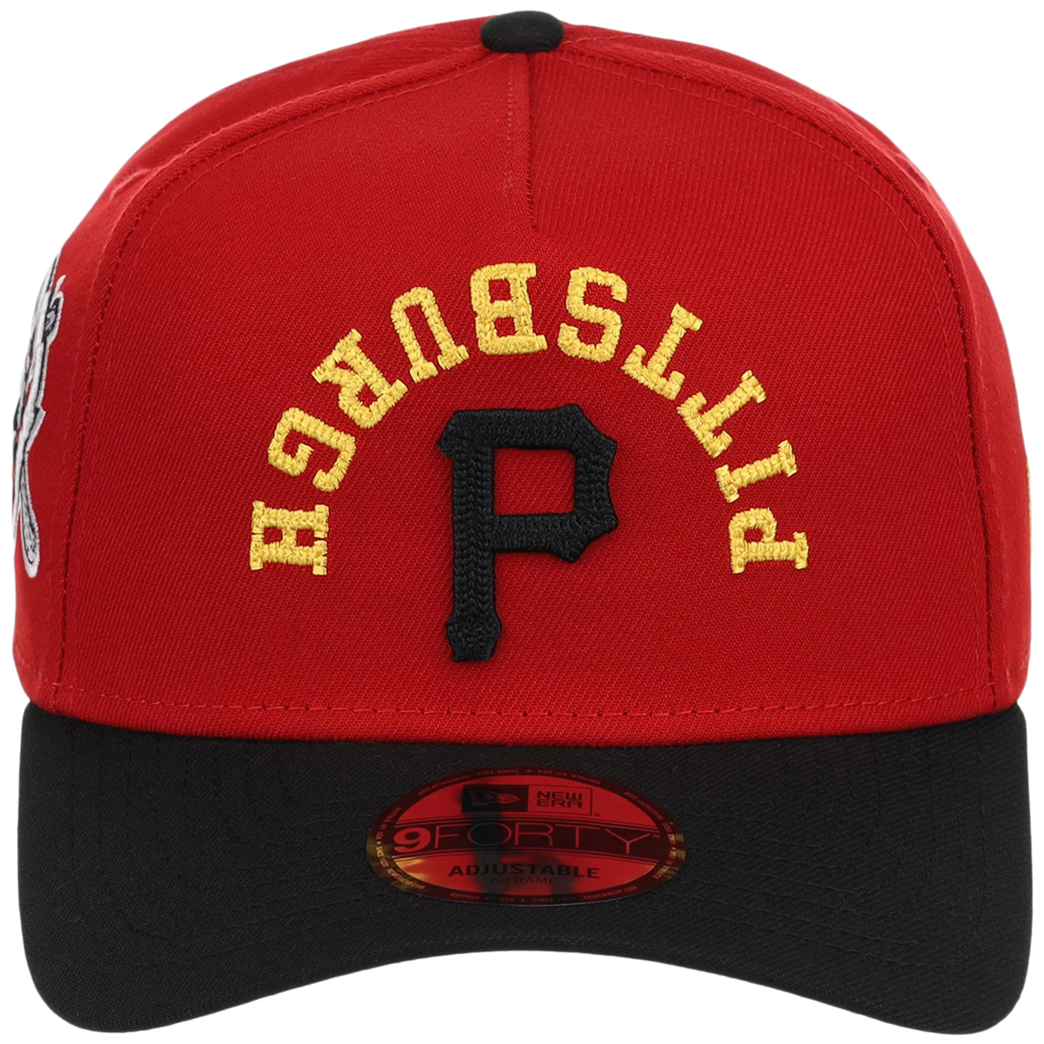 Pittsburgh Pirates MLB Flipmode 2.0 New Era 9FORTY A-Frame (Red/Black/Gray) - Image 5