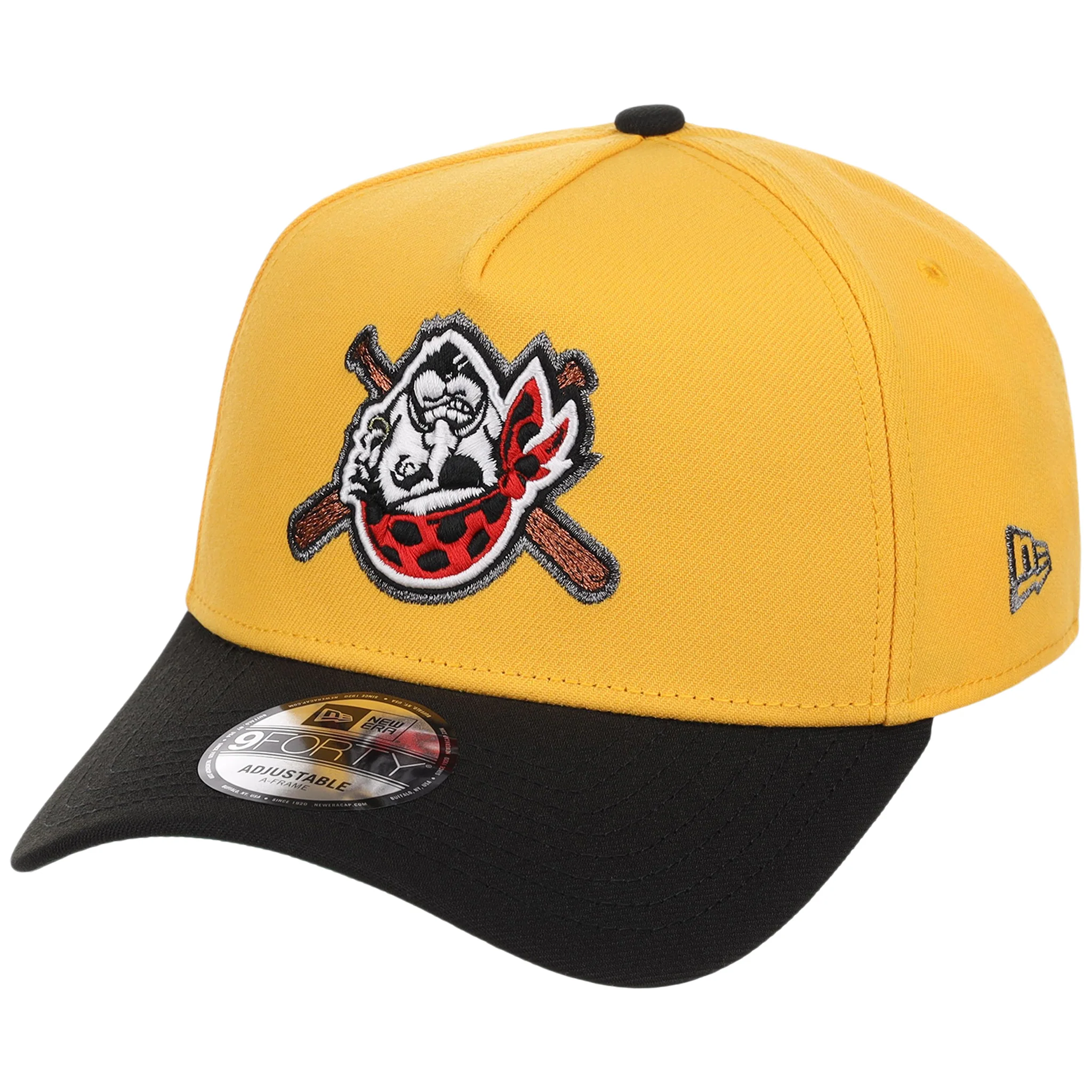 Pittsburgh Pirates MLB Flipmode 2.0 New Era 9FORTY A-Frame (Yellow/Black/Gray) - Image 4