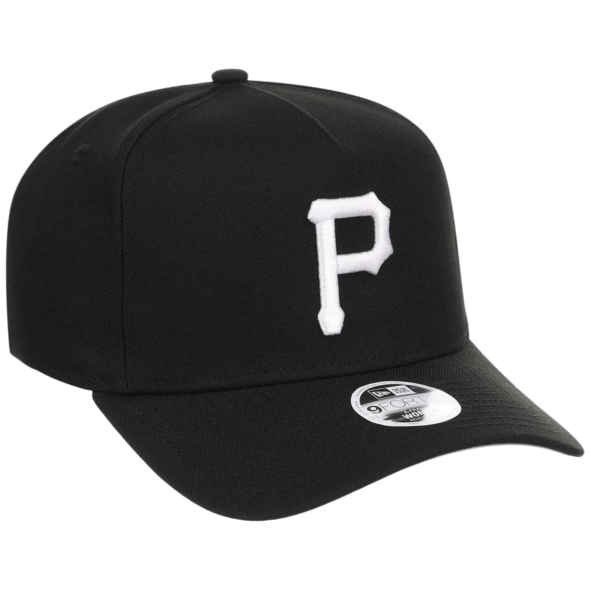 Pittsburgh Pirates Women's New Era 9FORTY Black A-Frame