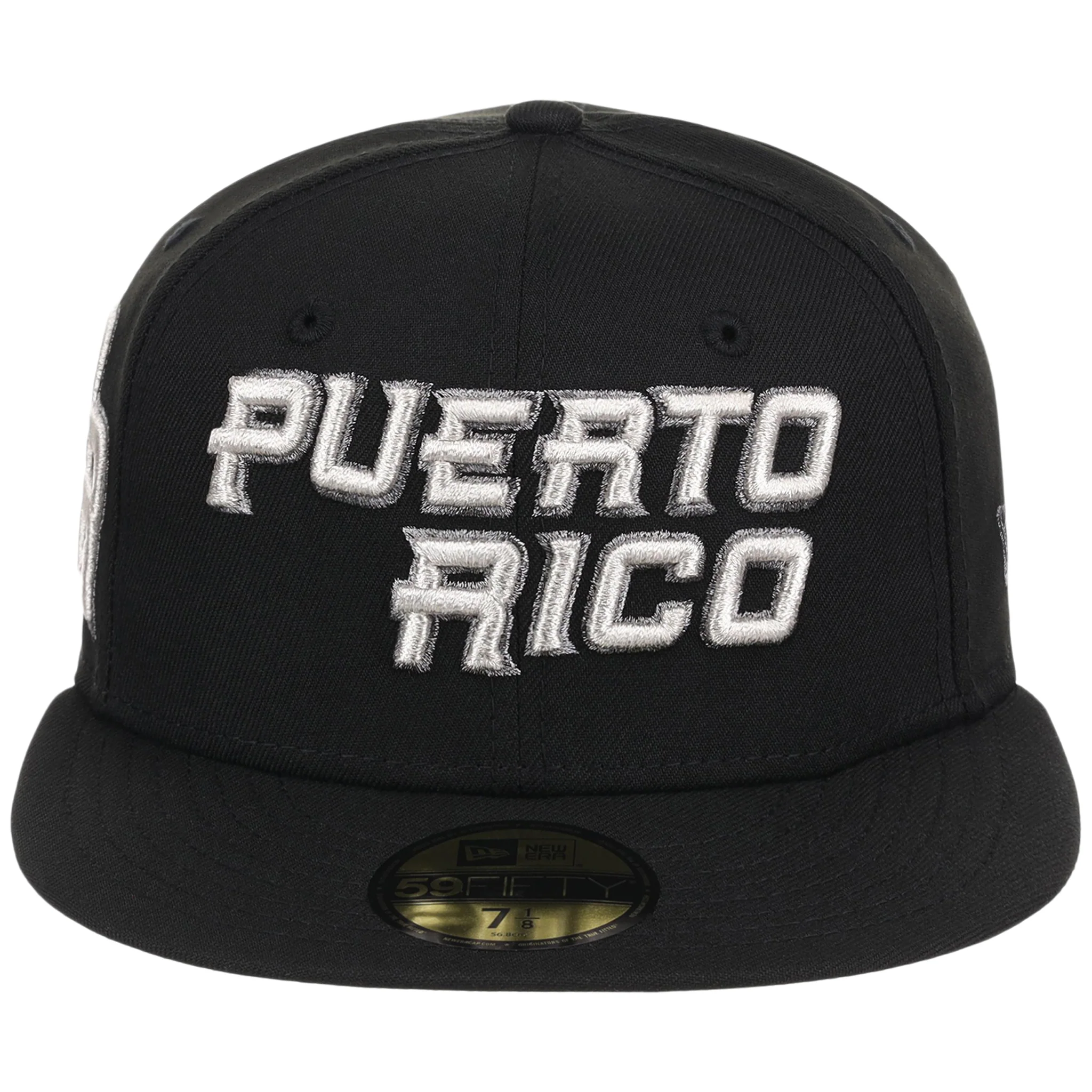 Puerto Rico Crown the Country New Era 59FIFTY (Black/Black) - Image 5