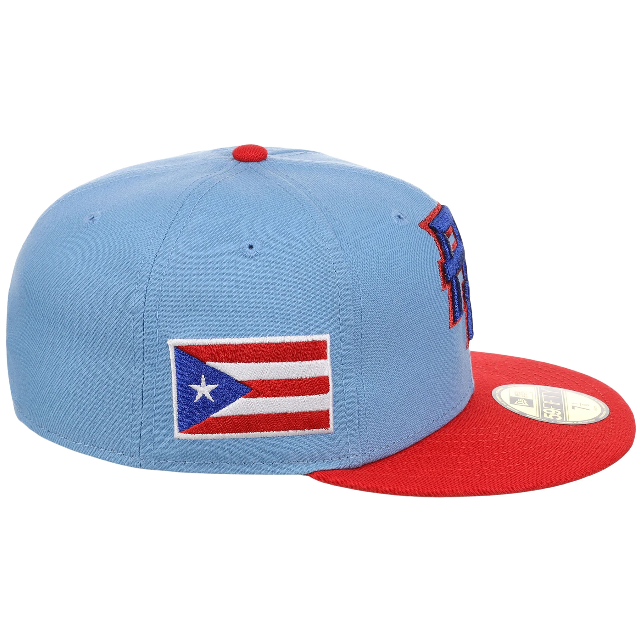 Puerto Rico Crown the Country New Era 59FIFTY (Sky/Red) - Image 3