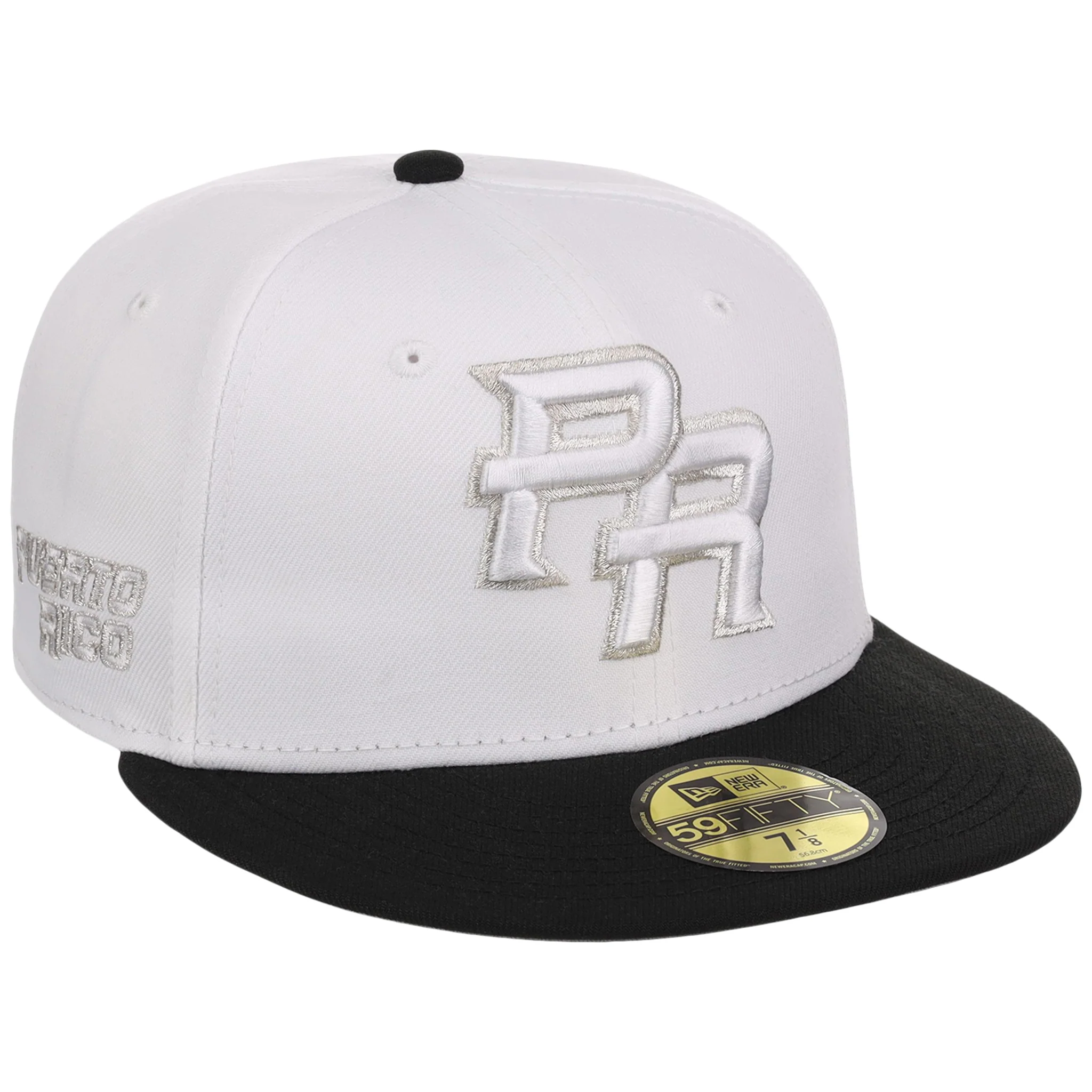 Puerto Rico Crown the Country New Era 59FIFTY (White/Black)