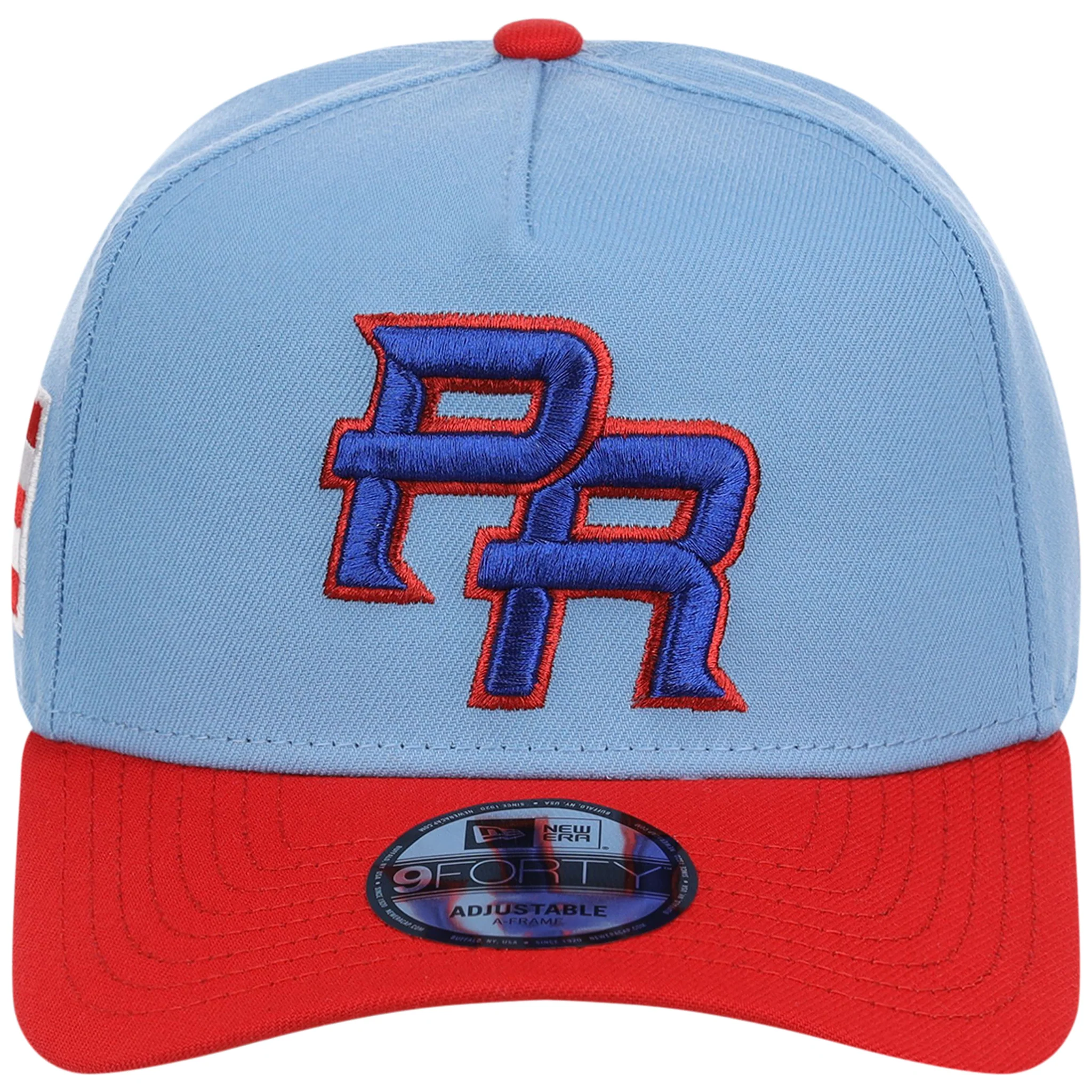 Puerto Rico Crown the Country New Era 9FORTY (Sky/Red) - Image 5