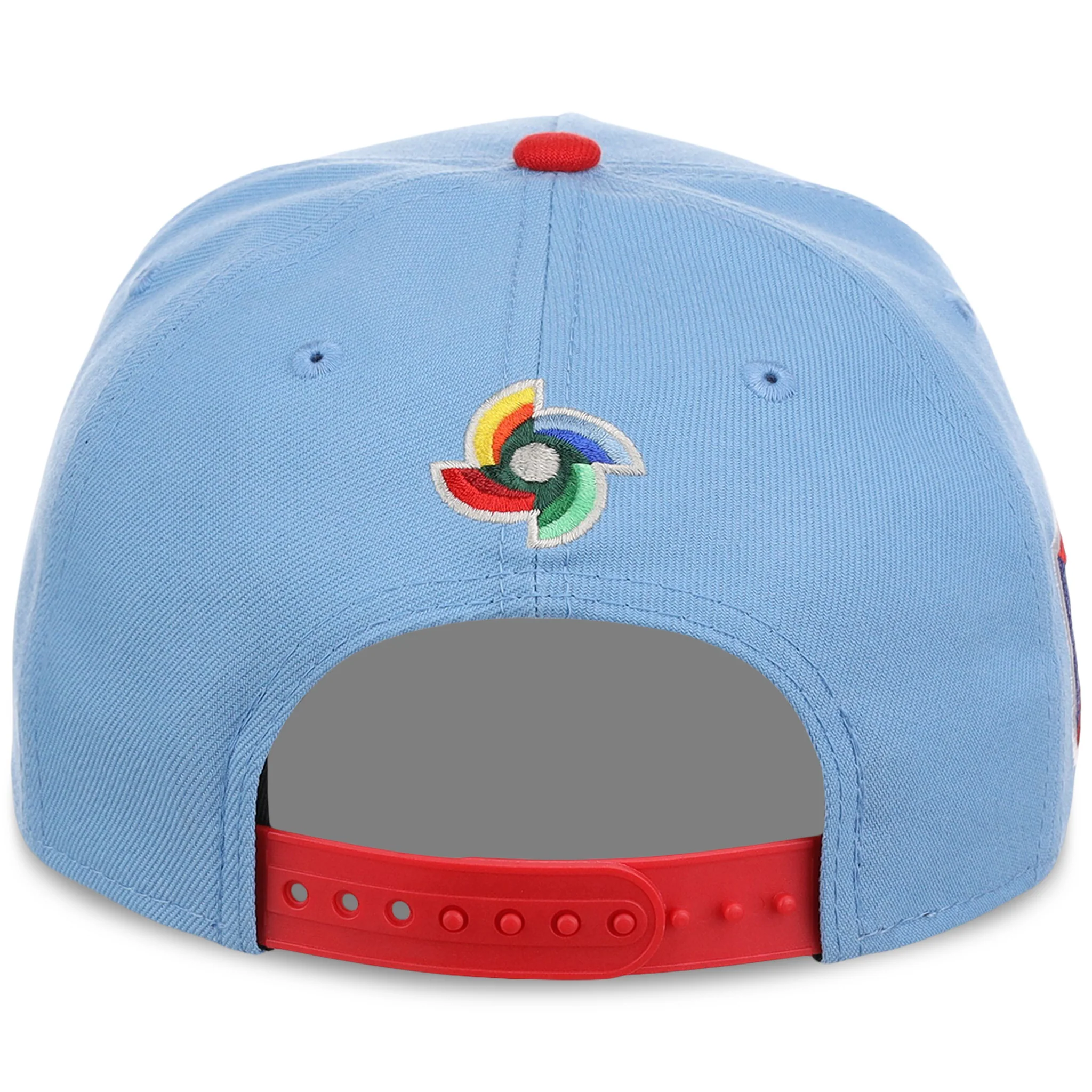 Puerto Rico Crown the Country New Era 9FORTY (Sky/Red) - Image 7