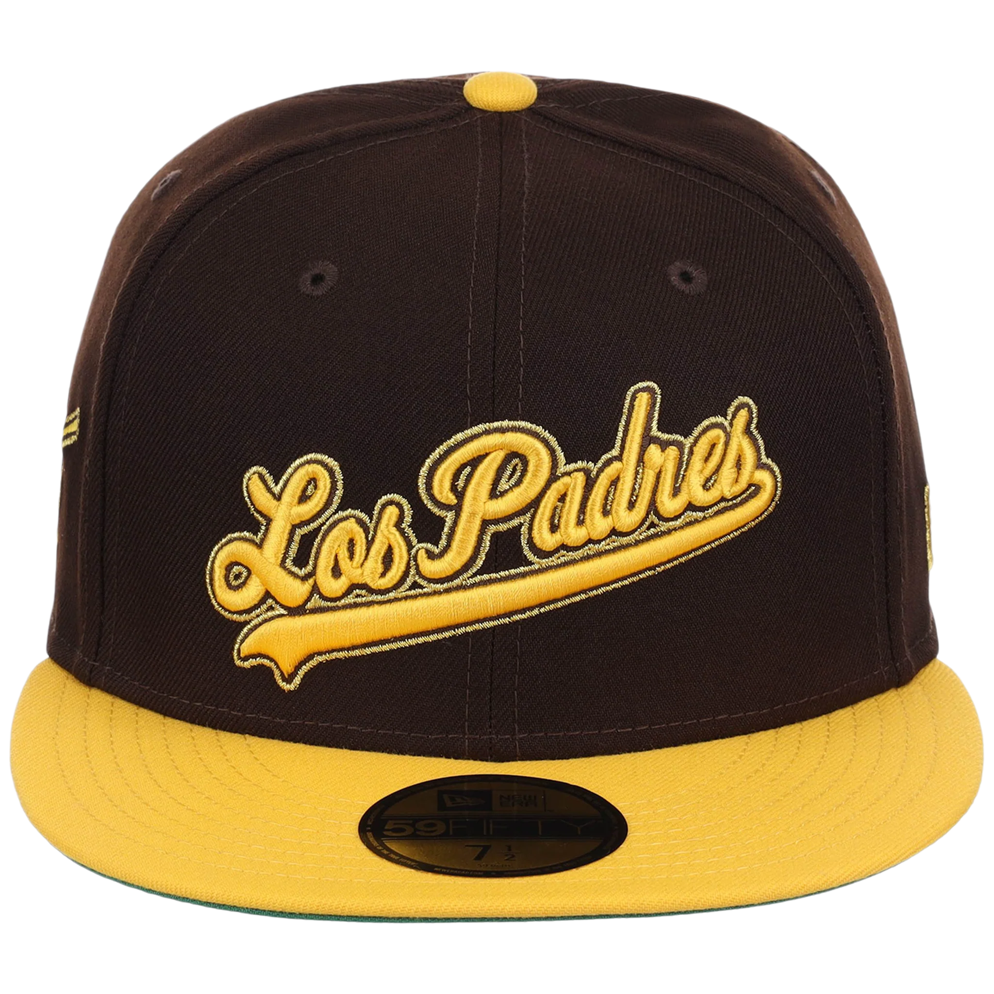 San Diego Padres Friday Flux New Era 59FIFTY (Dark Brown/Yellow) - Image 5