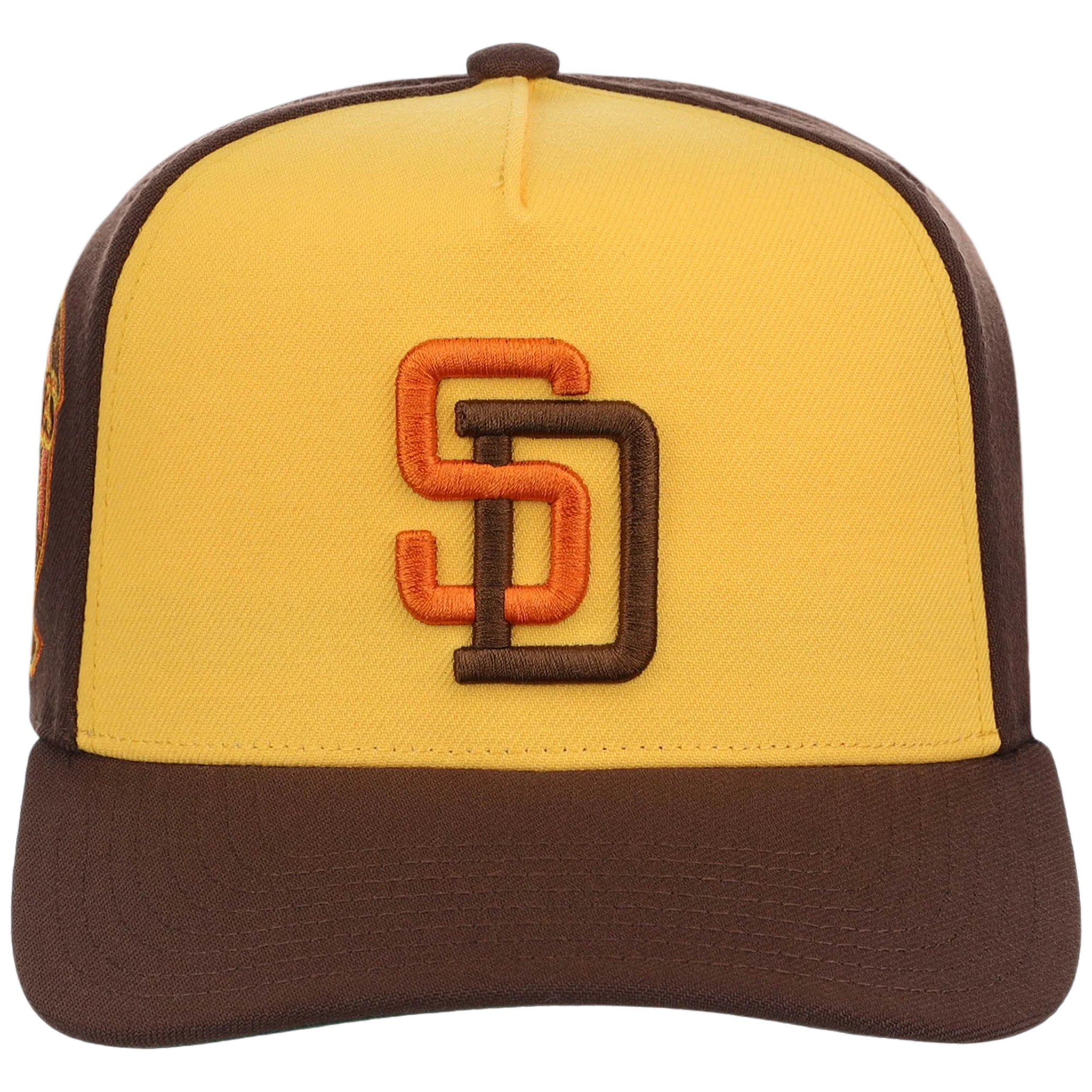 San Diego Padres Mitchell & Ness MLB 'Era Flip' Heritage Series Pro Pinch - Yellow/Brown - Image 5