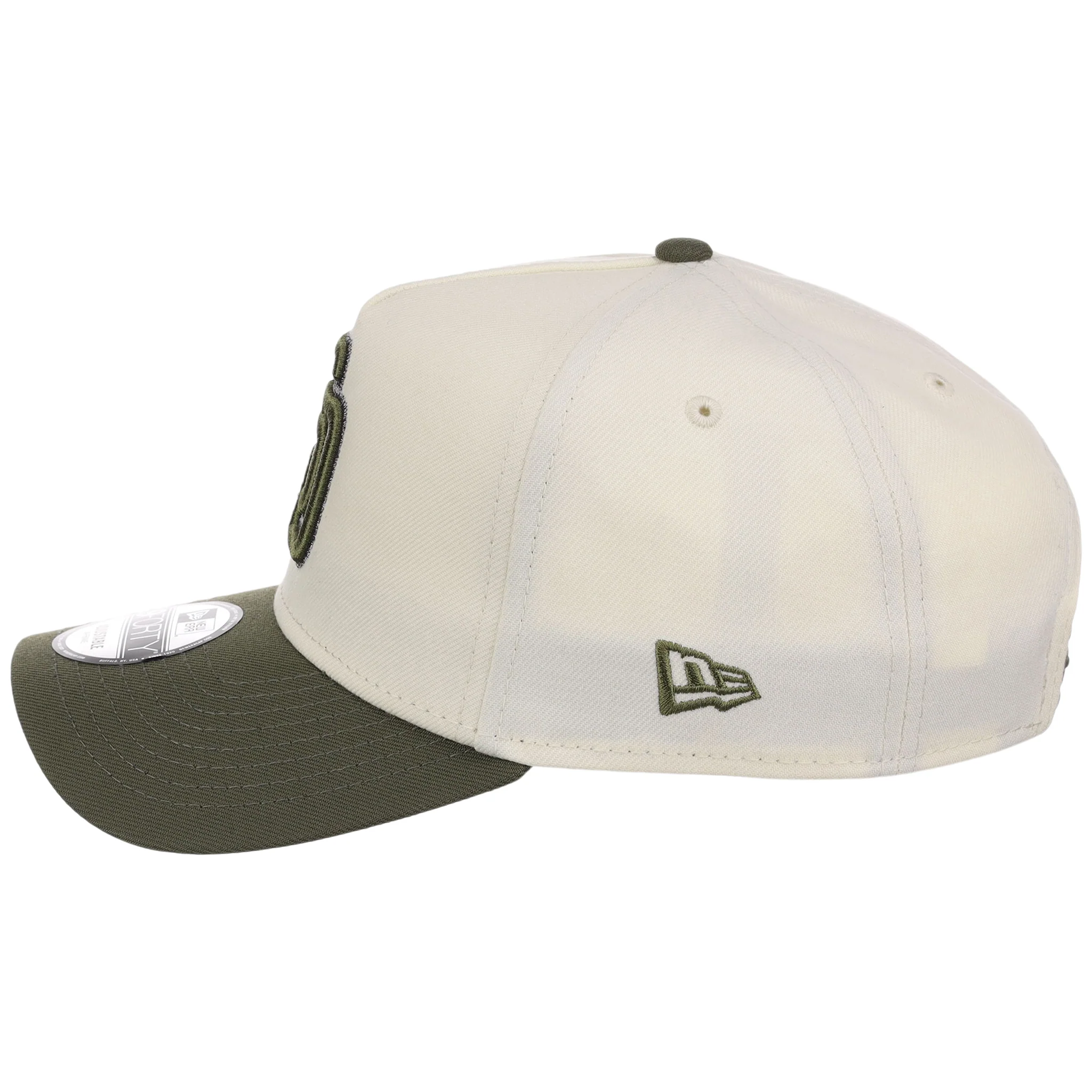 San Diego Padres MLB Chrome Olive New Era 9FORTY - Image 6