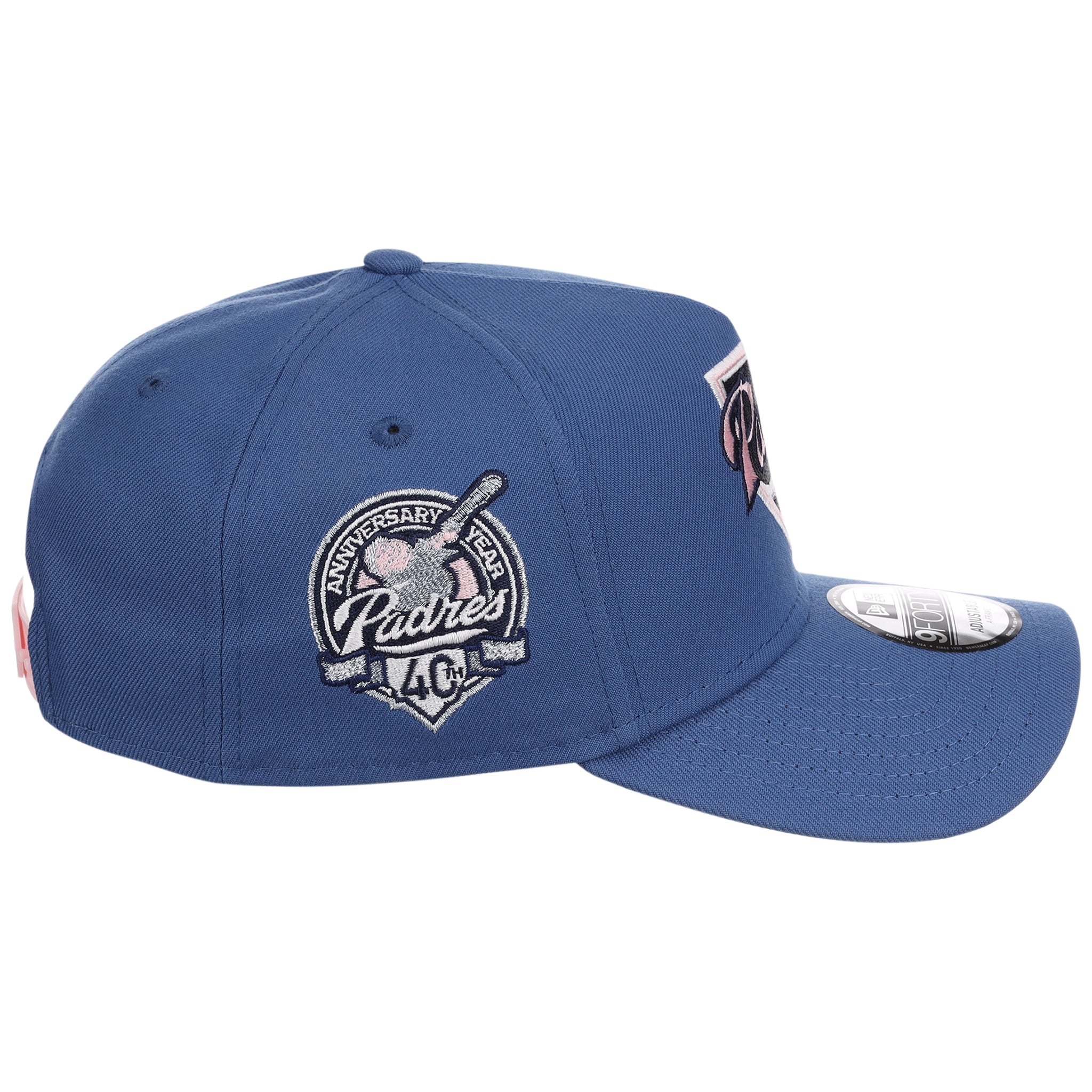 San Diego Padres MLB Pink Indigo New Era 9FORTY - Image 3