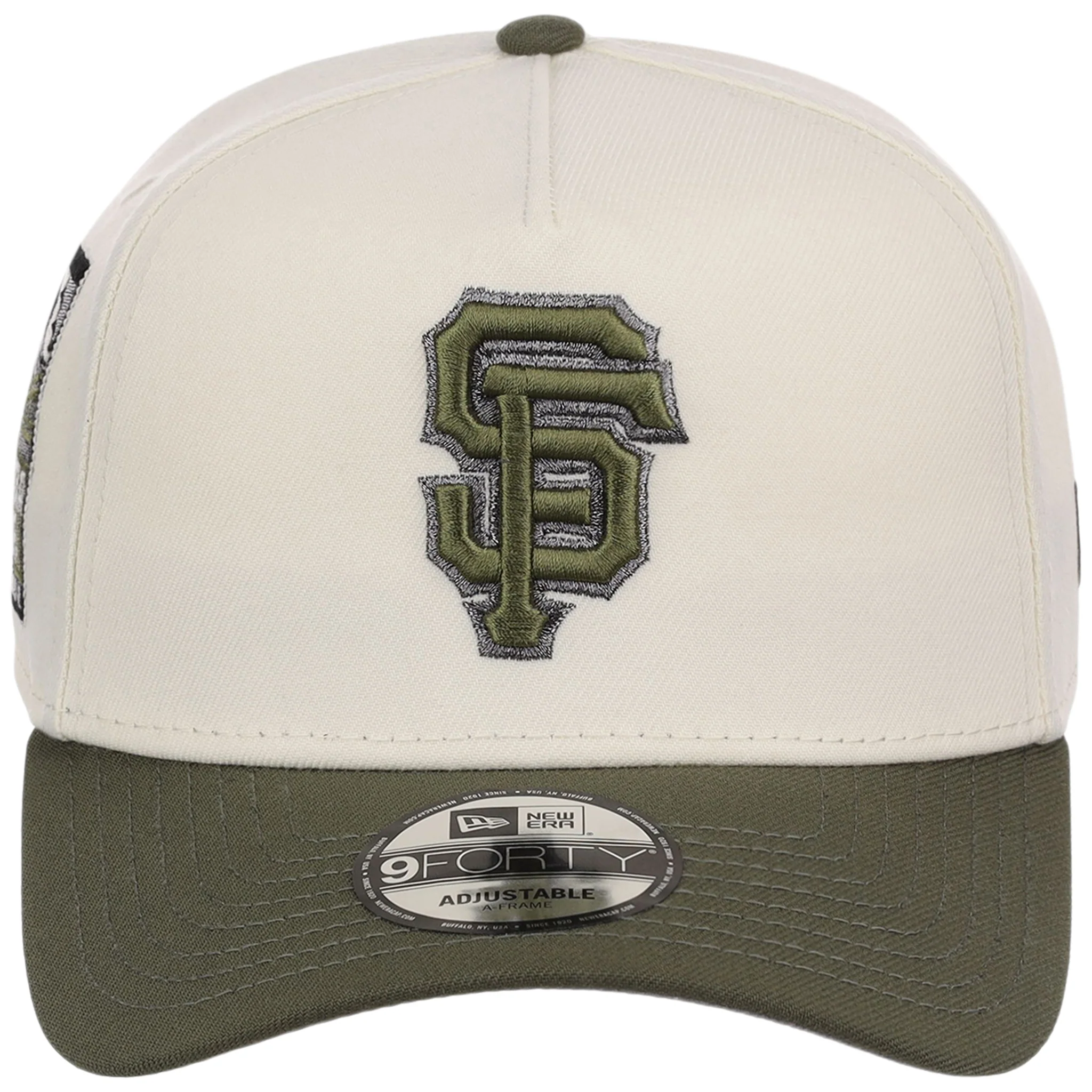 San Francisco Giants MLB Chrome Olive New Era 9FORTY - Image 5