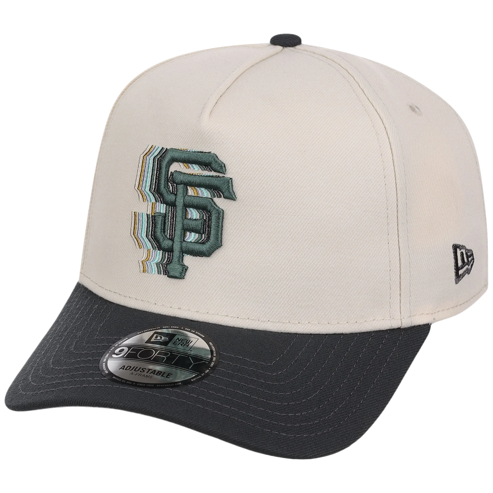San Francisco Giants MLB Cream Clouds New Era 9FORTY - Image 4