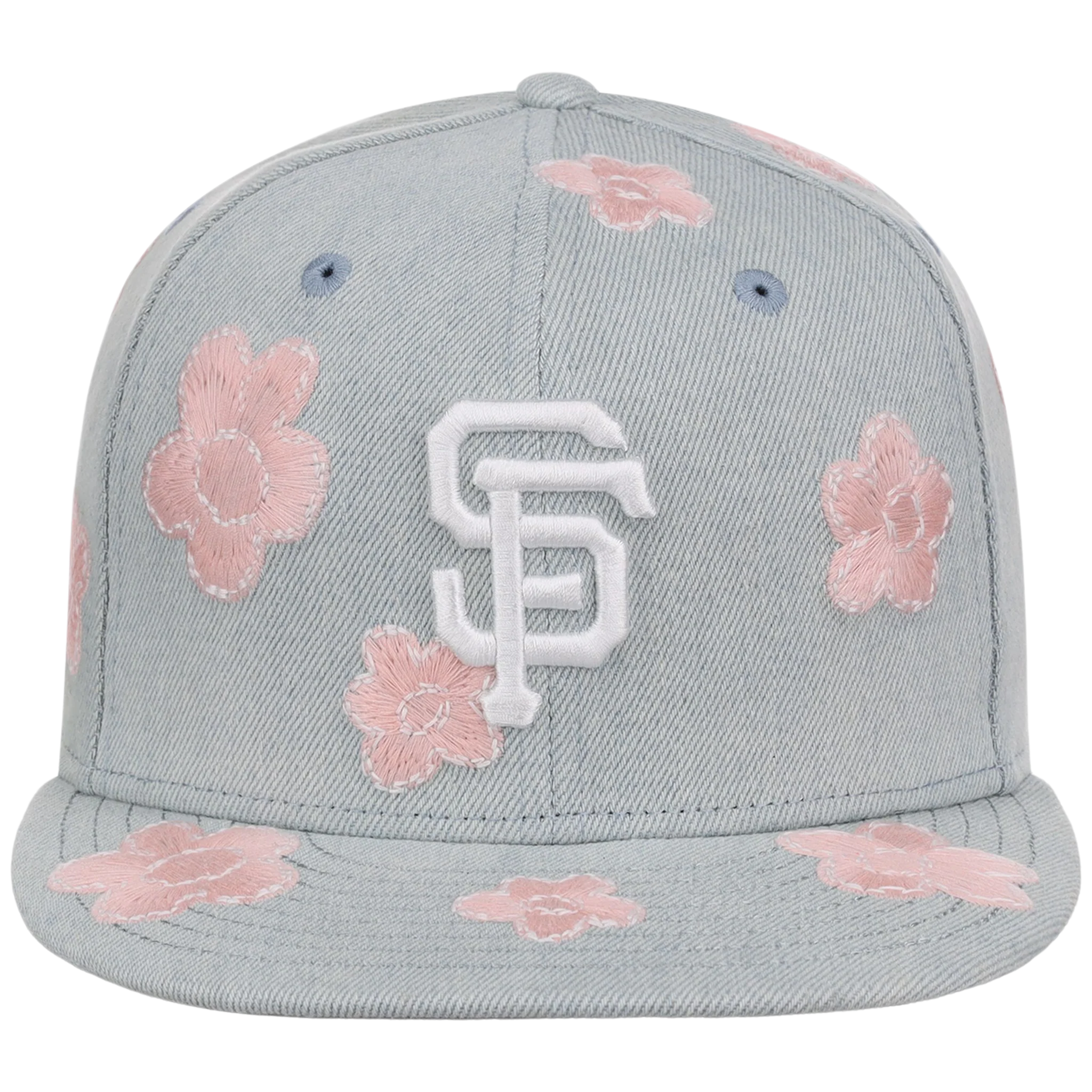 San Francisco Giants MLB Denim Flower New Era 59FIFTY - Image 5