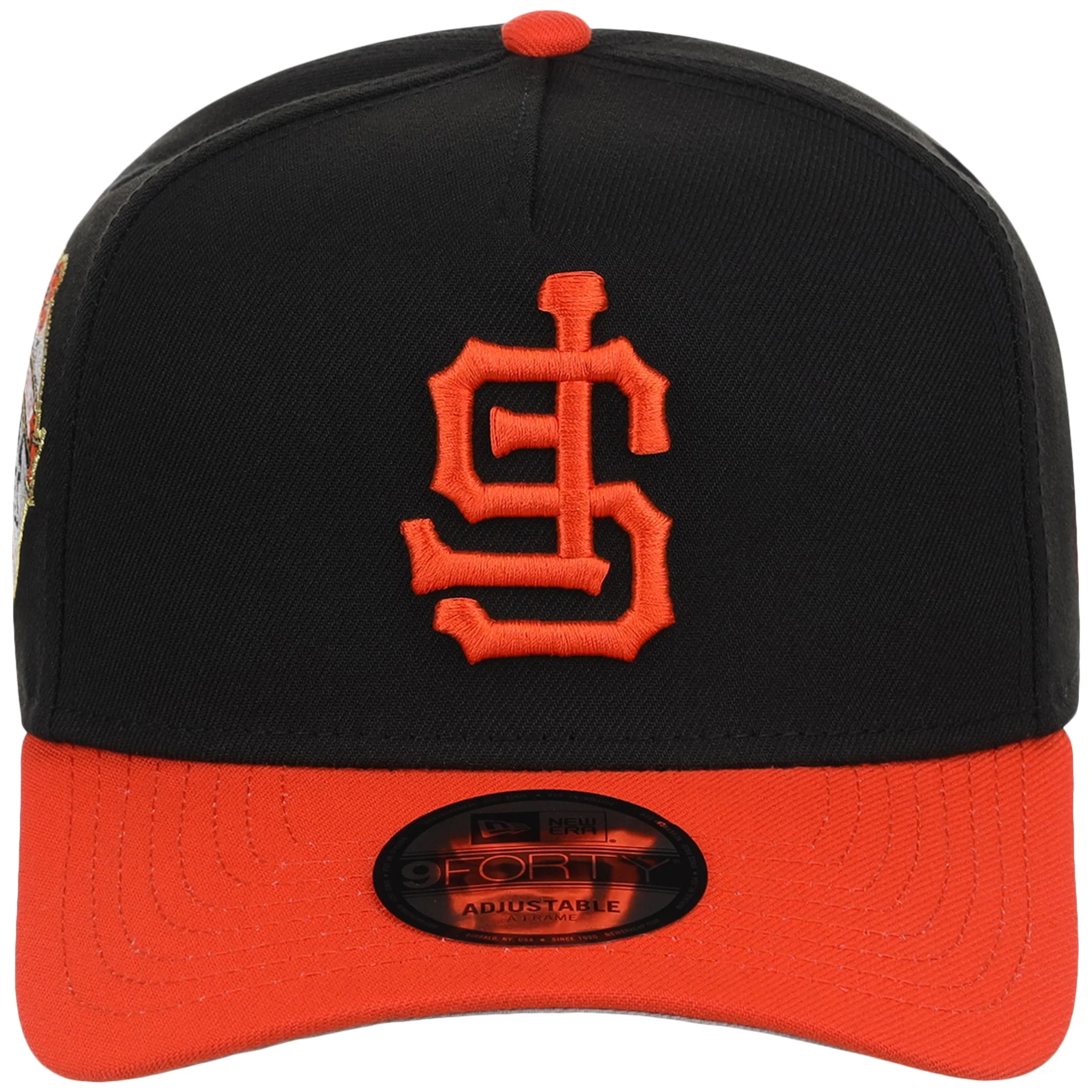 San Francisco Giants MLB Flipmode 2.0 New Era 9FORTY A-Frame (Black/Orange/Gray) - Image 5