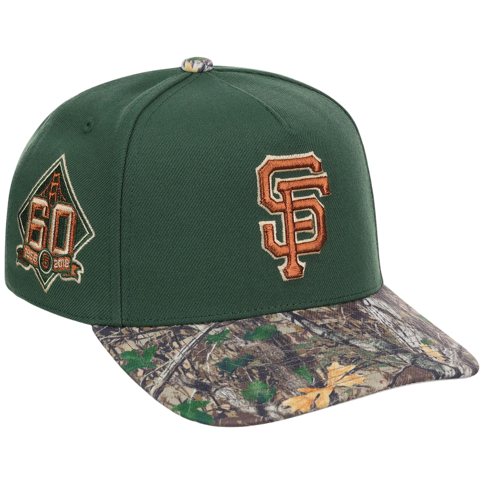 San Francisco Giants MLB Mitchell & Ness Copper Trees Pro Pinch