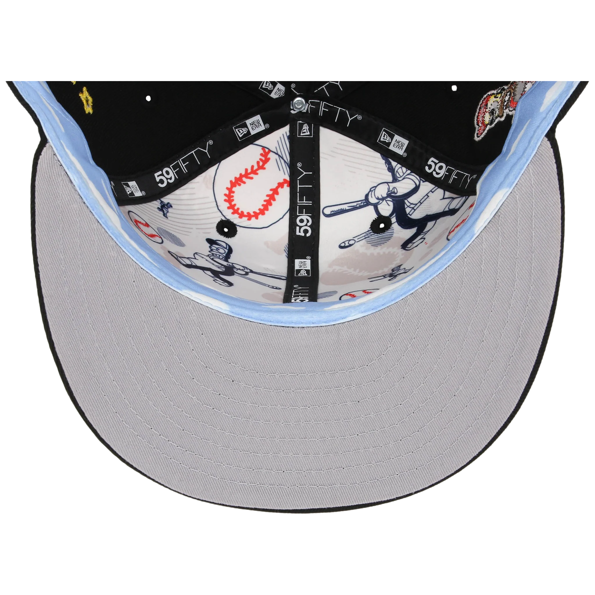 San Francisco Giants MLB Simpsons Homer at the Bat 'Wonderbat' New Era 59FIFTY - Image 2