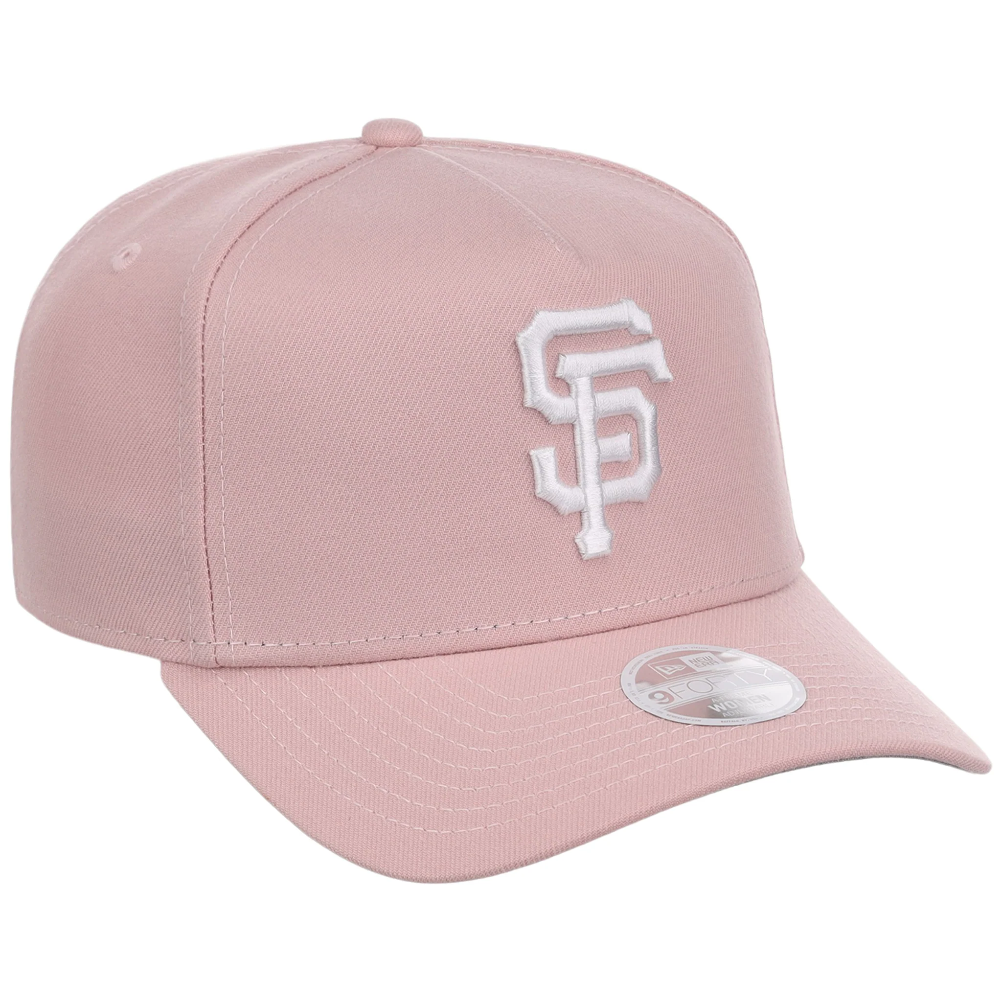 San Francisco Giants Women's New Era 9FORTY Pink A-Frame