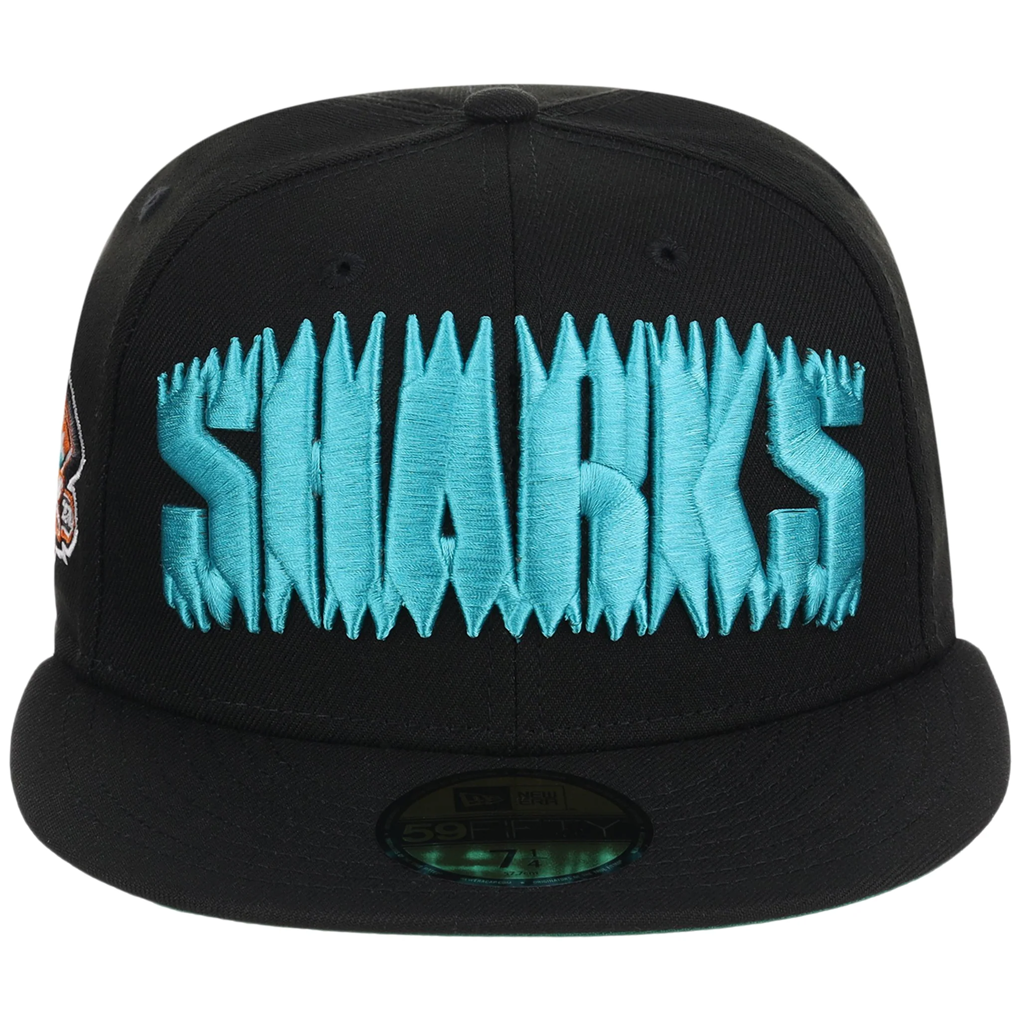 San Jose Sharks NHL Black Dome New Era 59FIFTY - Image 5