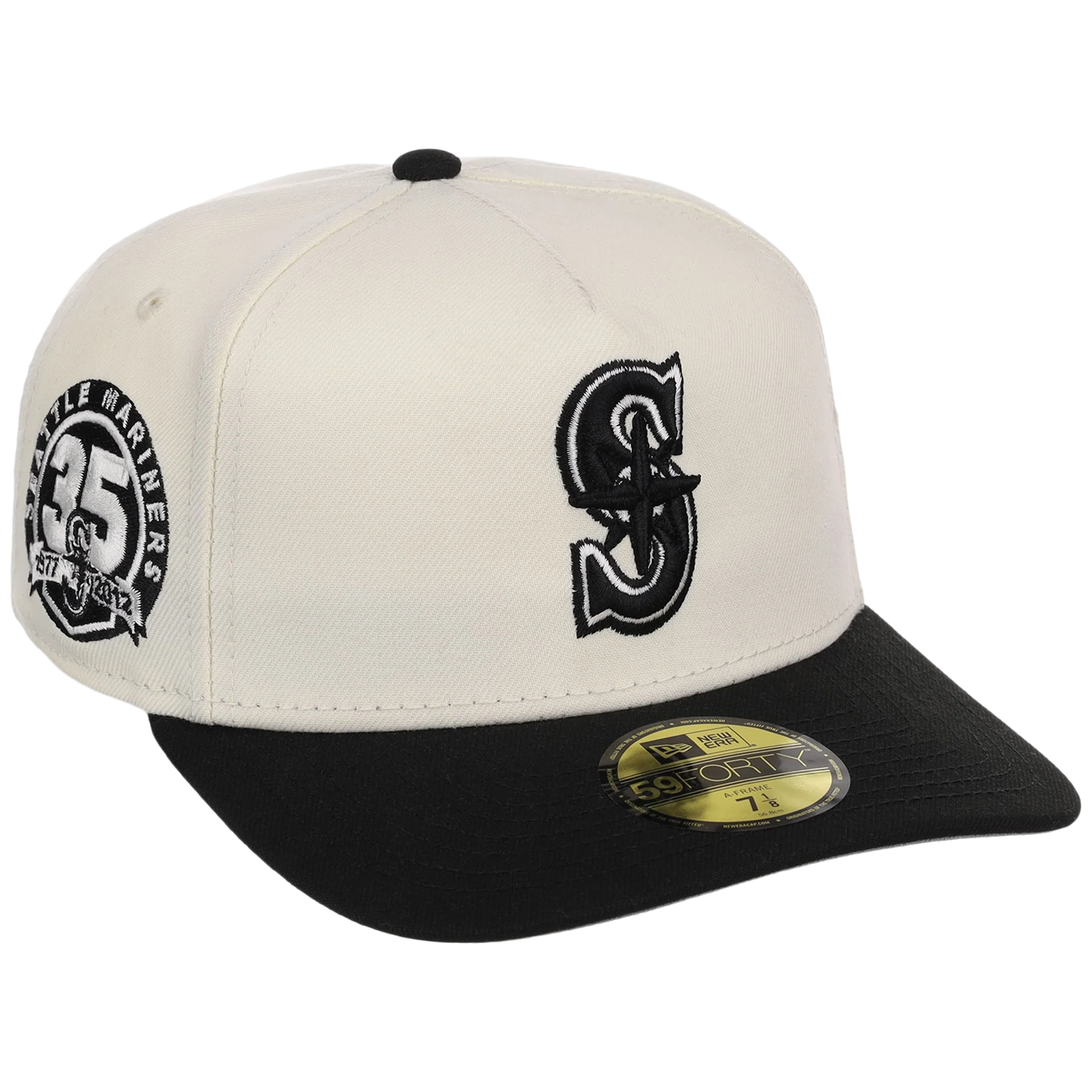 Seattle Mariners MLB Chrome Noir New Era 59FORTY