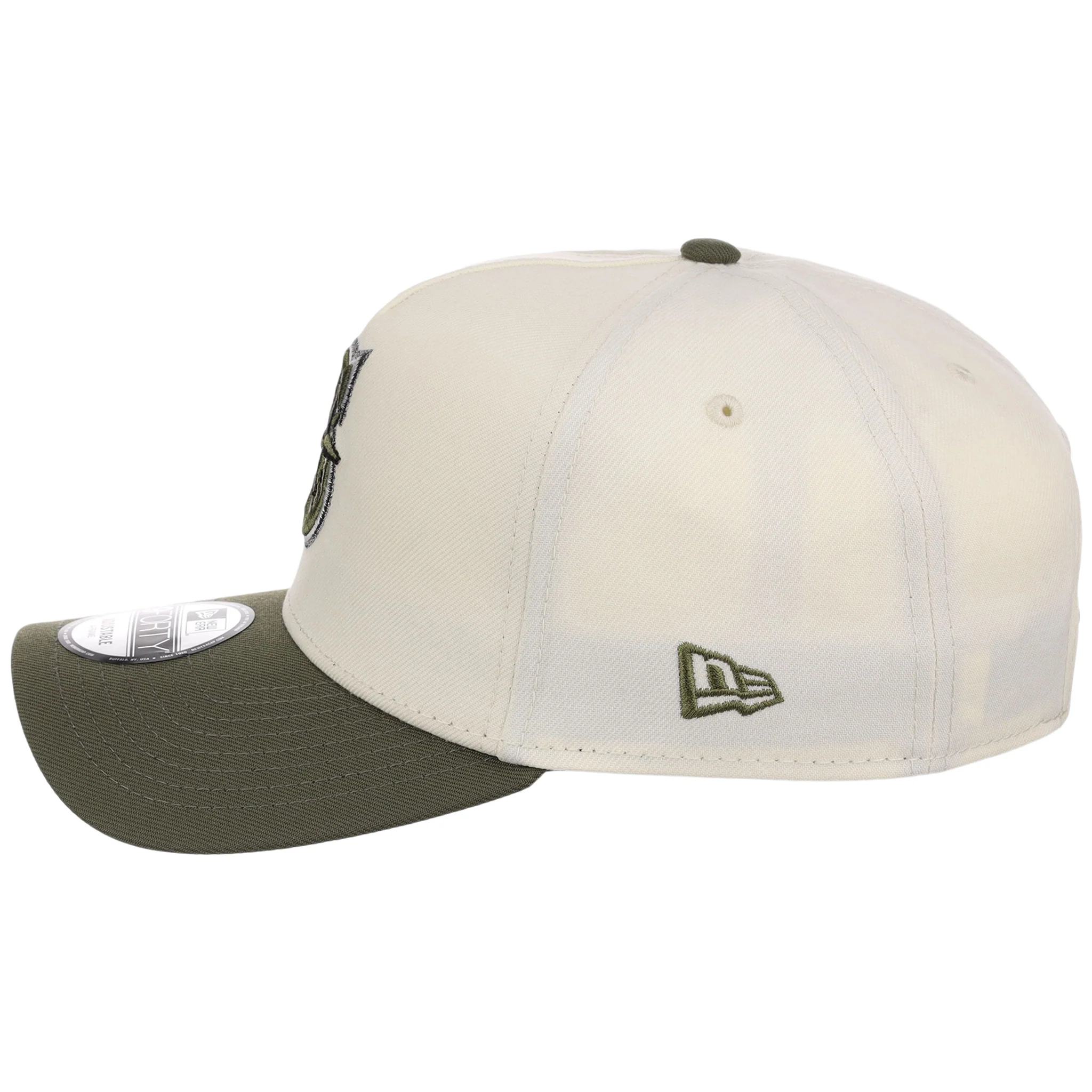 Seattle Mariners MLB Chrome Olive New Era 9FORTY - Image 6