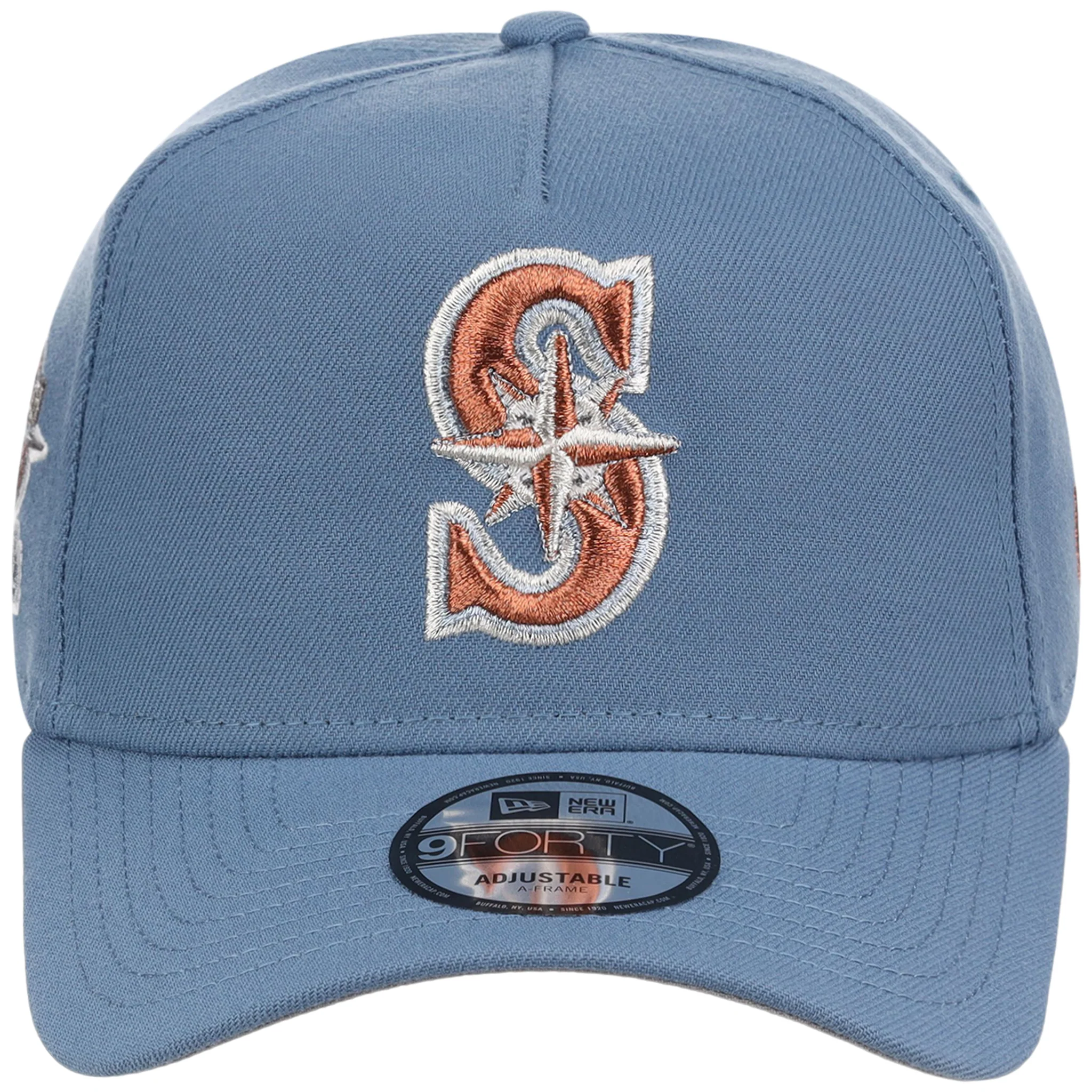 Seattle Mariners MLB Faded Blue New Era 9FORTY - Image 5