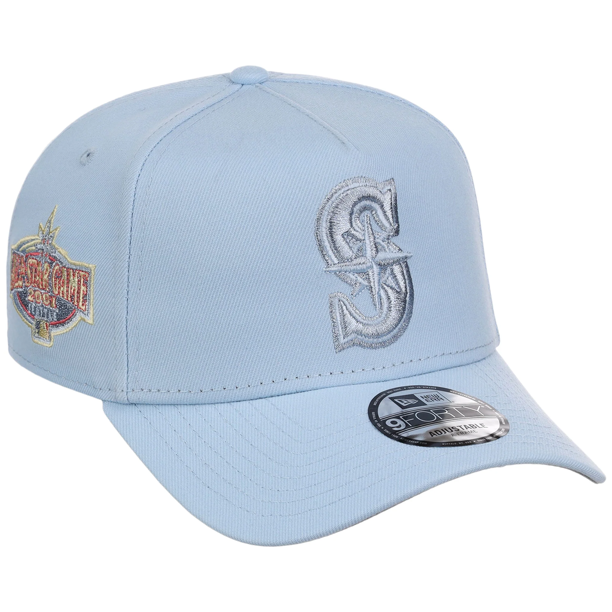 Seattle Mariners MLB Glacial Blue New Era 9FORTY A-Frame