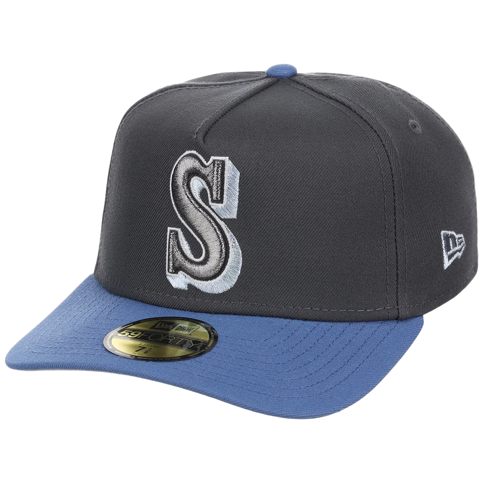 Seattle Mariners MLB Indigo Steel New Era 59FORTY - Image 4
