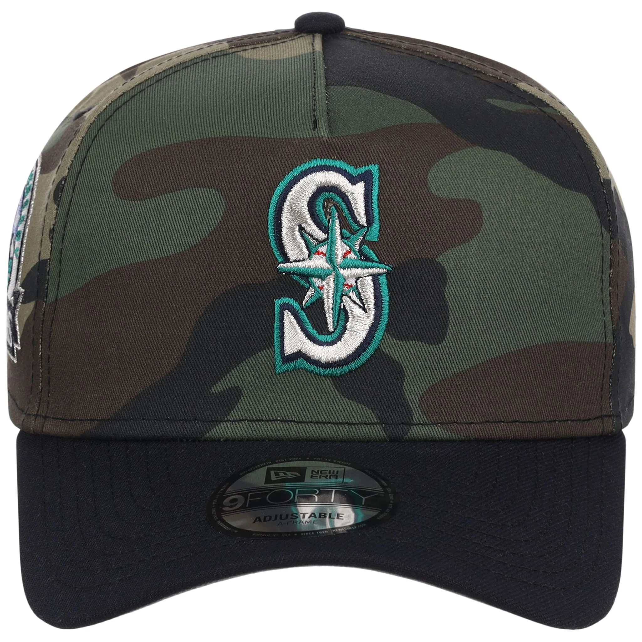 Seattle Mariners MLB Woodland Contrast New Era 9FORTY - Image 5