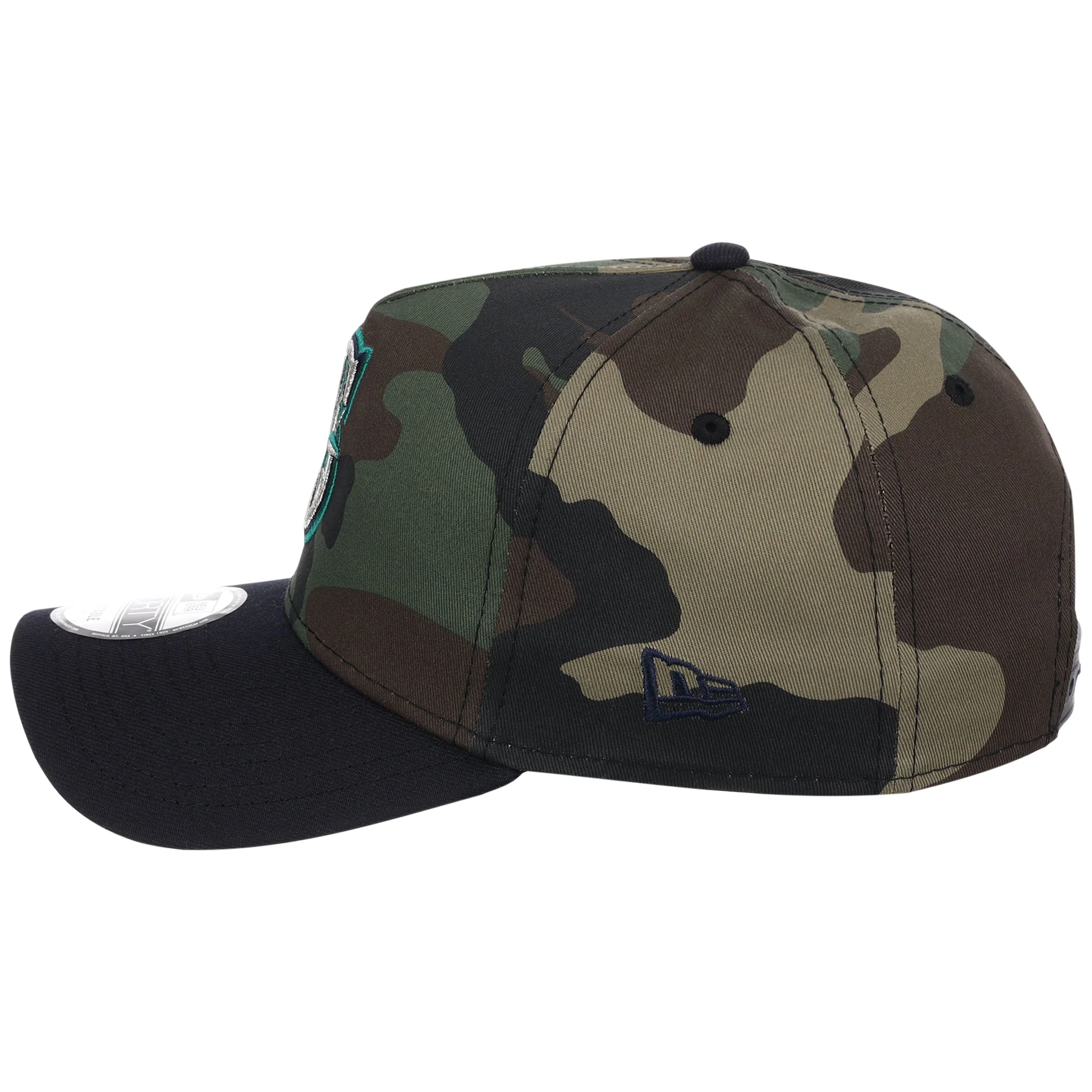 Seattle Mariners MLB Woodland Contrast New Era 9FORTY - Image 6
