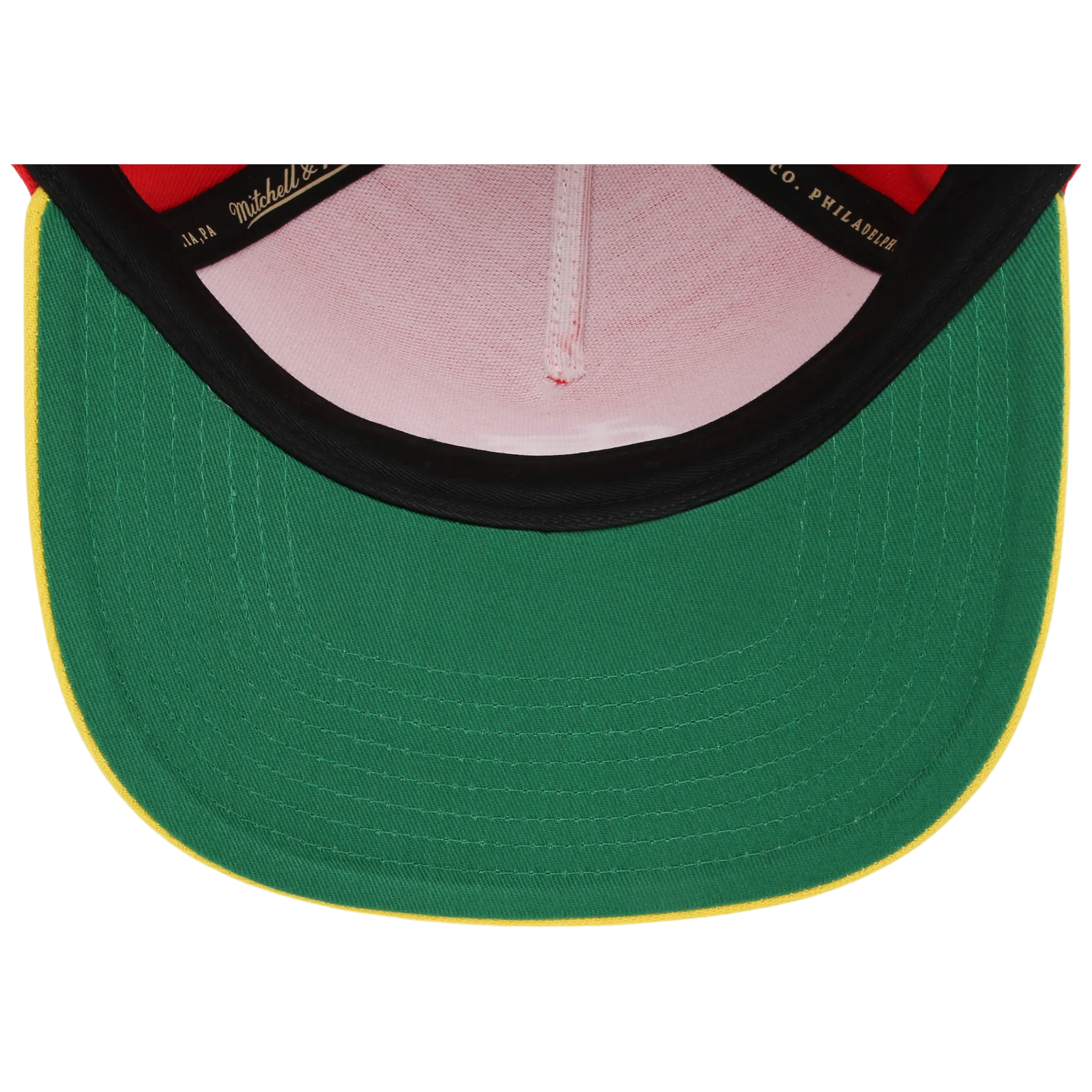 St. Louis Cardinals Mitchell & Ness MLB 'Era Flip' Heritage Series Pro Pinch - Red/Yellow - Image 2