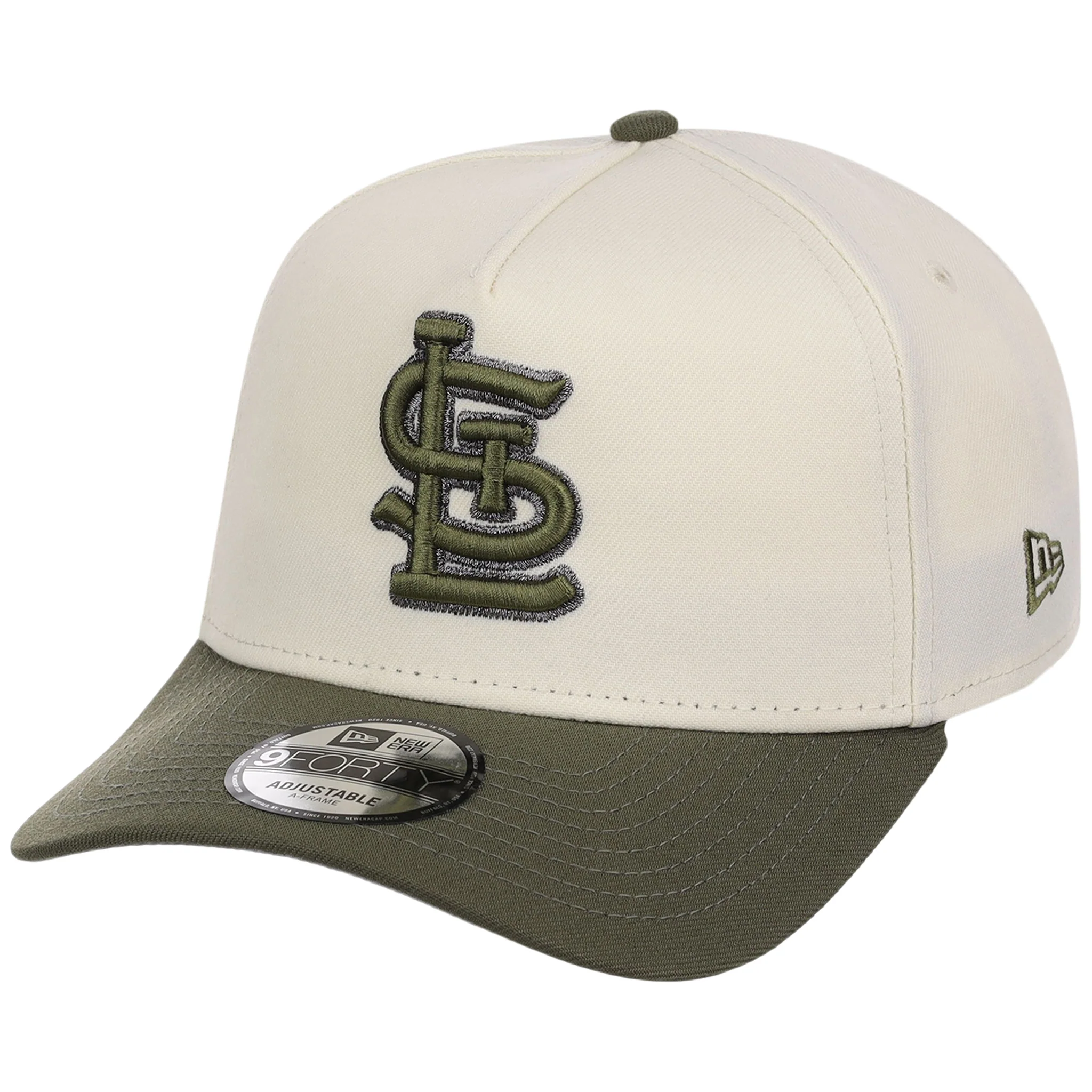 St. Louis Cardinals MLB Chrome Olive New Era 9FORTY - Image 4