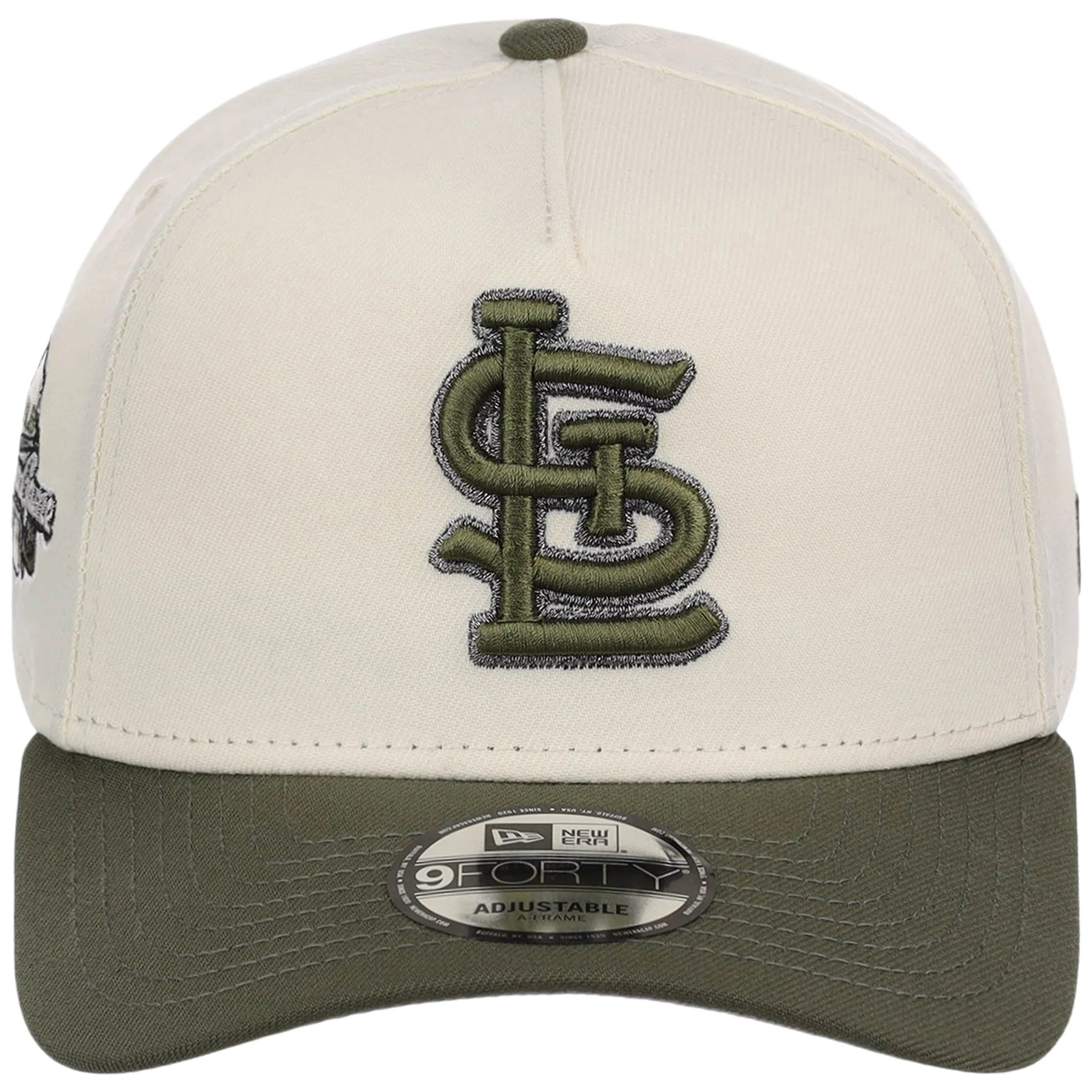 St. Louis Cardinals MLB Chrome Olive New Era 9FORTY - Image 5