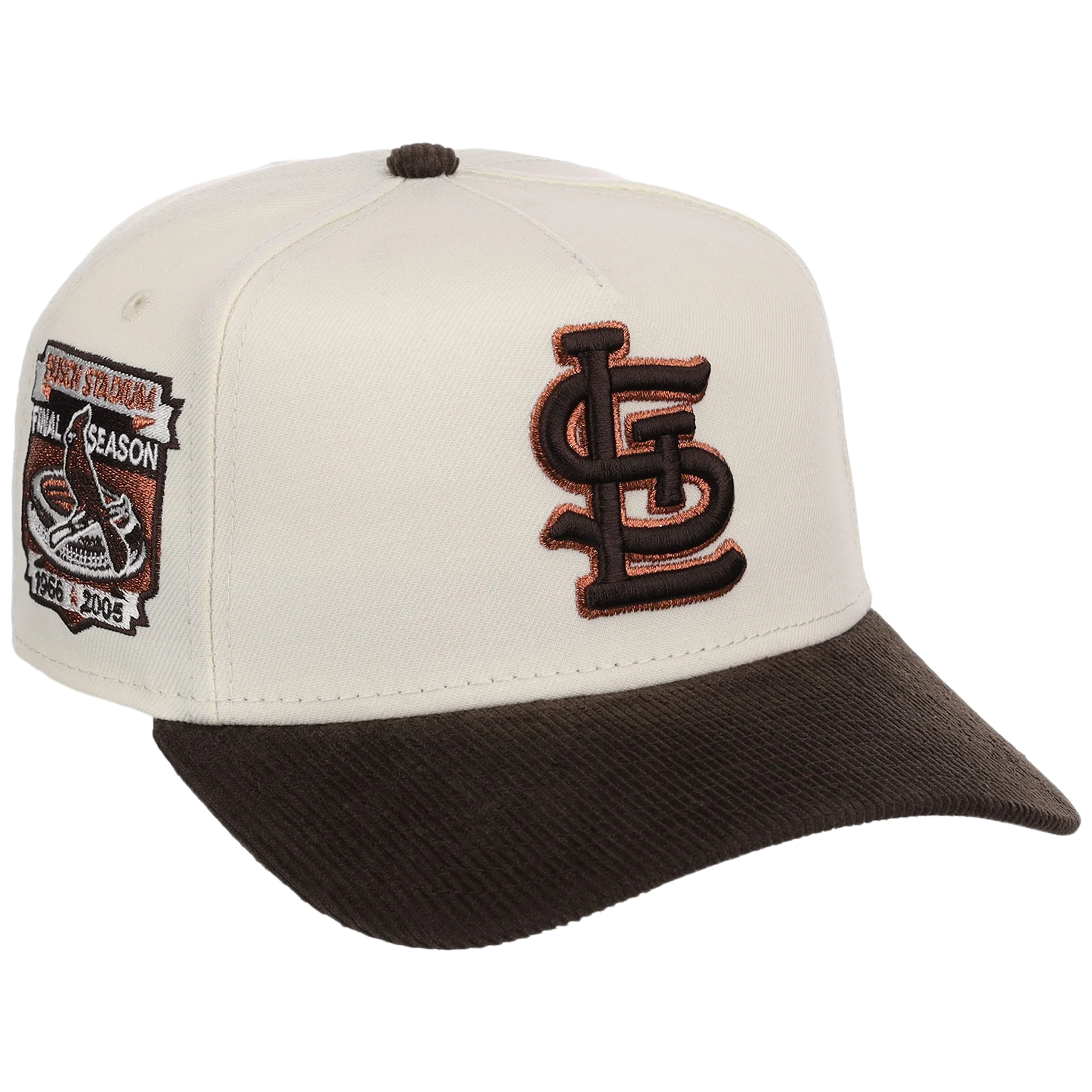St. Louis Cardinals MLB Chrome Walnut Cord New Era 59FORTY