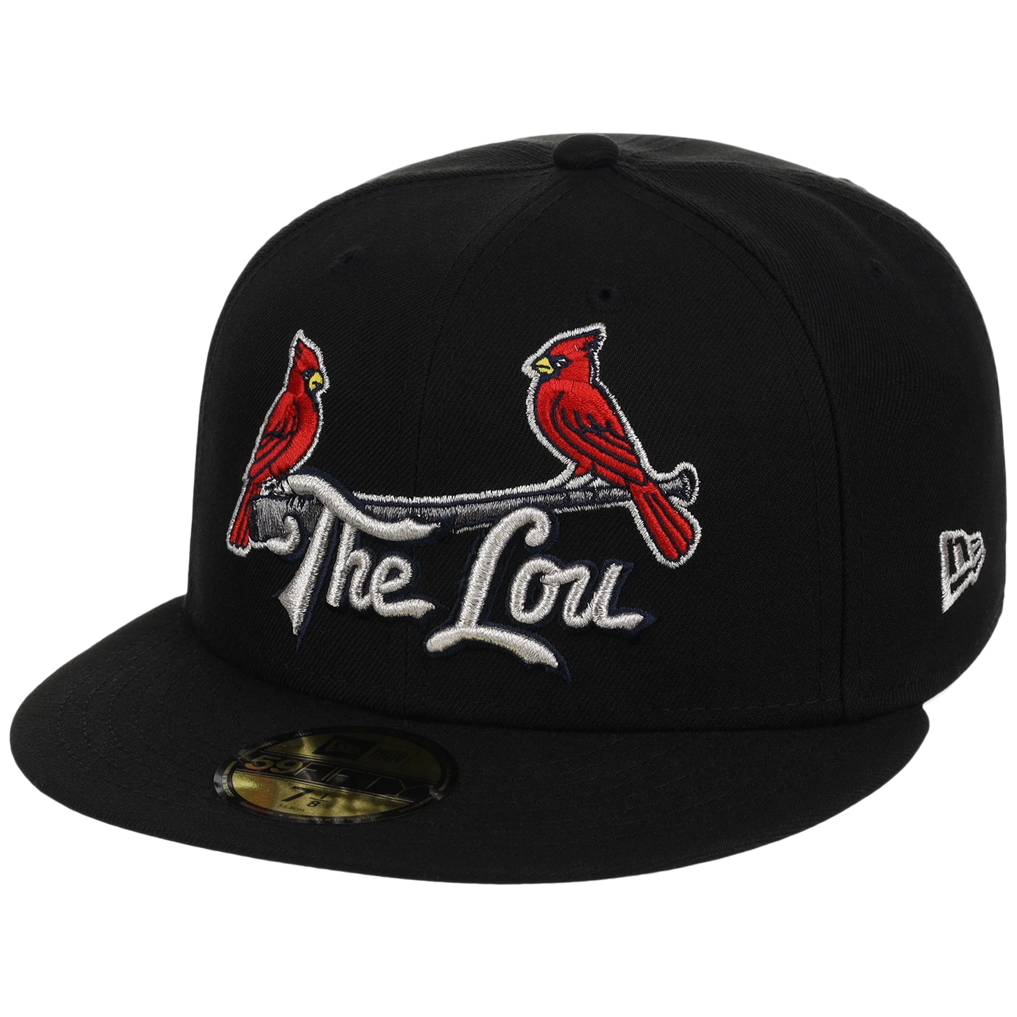 St. Louis Cardinals - St. Louis Crown the City 2.0 'The Lou' New Era 59FIFTY (Black/Black) - Image 4