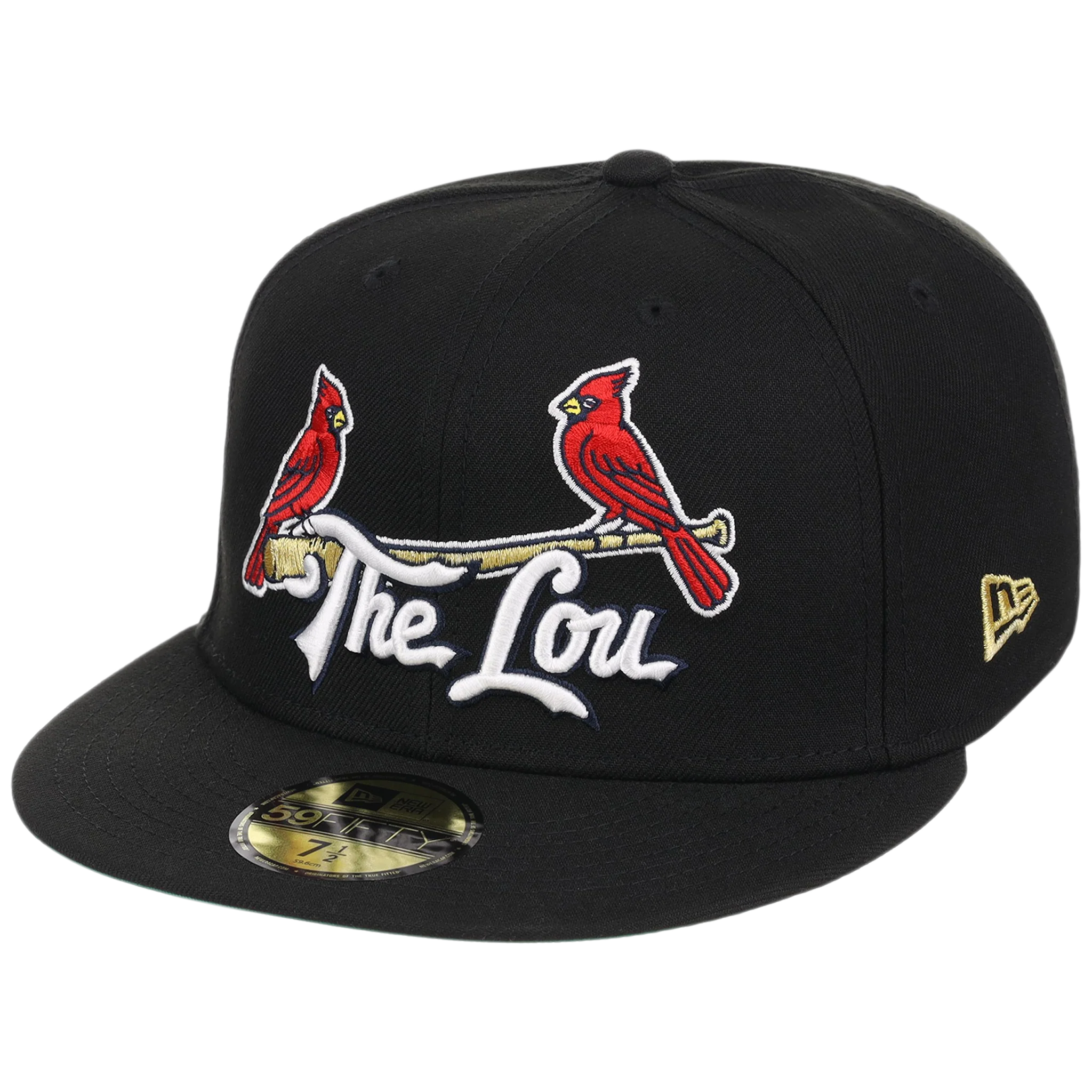 St. Louis Cardinals - St. Louis Crown the City 2.0 'The Lou' New Era 59FIFTY (Black/Black) - Image 4