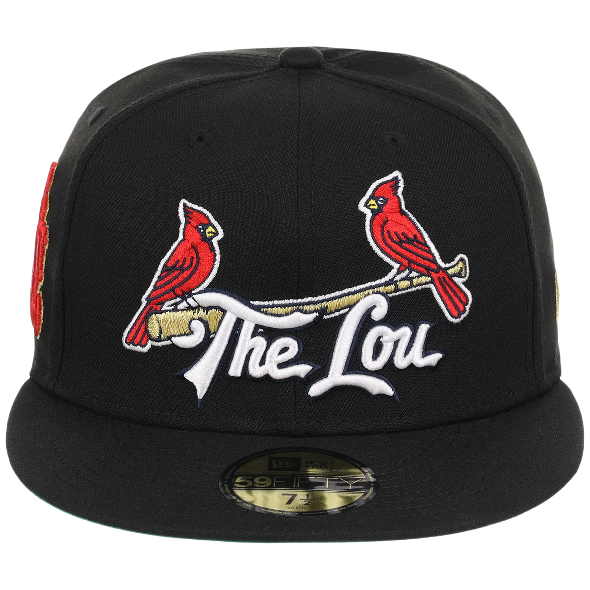 St. Louis Cardinals - St. Louis Crown the City 2.0 'The Lou' New Era 59FIFTY (Black/Black) - Image 5