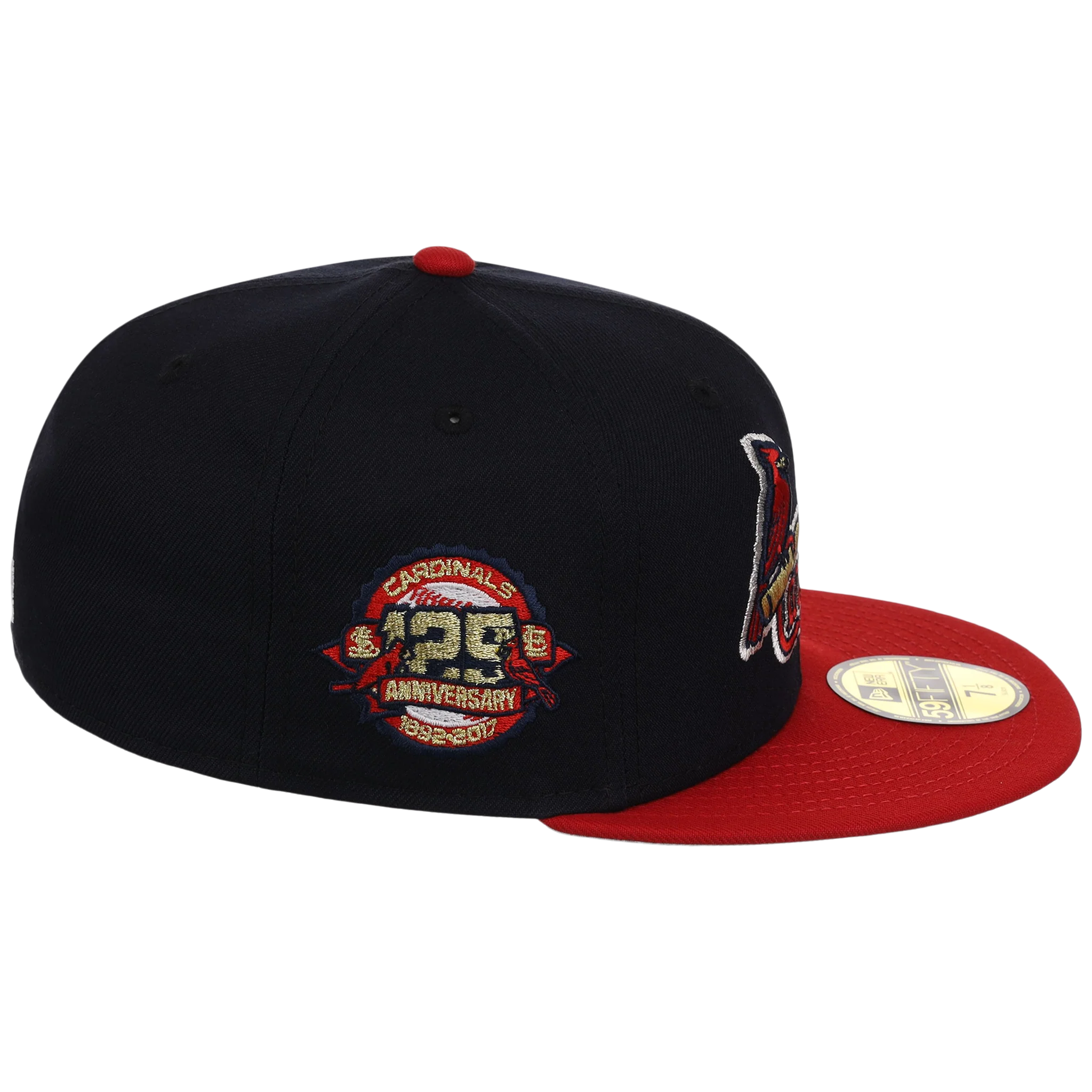 St. Louis Cardinals - St. Louis Crown the City 2.0 'The Lou' New Era 59FIFTY (Navy/Red) - Image 3
