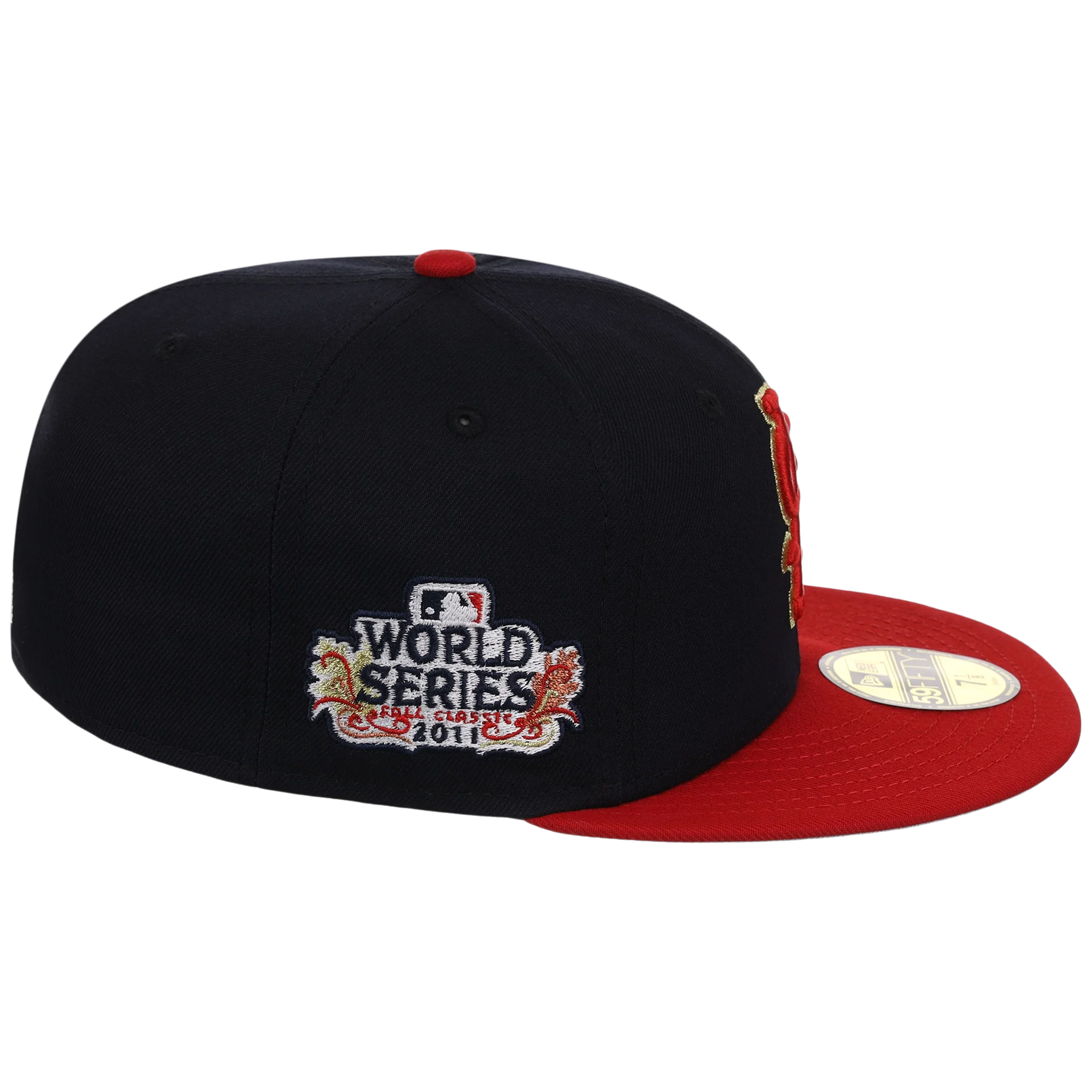 St. Louis Cardinals - St. Louis Crown the City 2.0 'The Lou' New Era 59FIFTY (Navy/Red) - Image 3