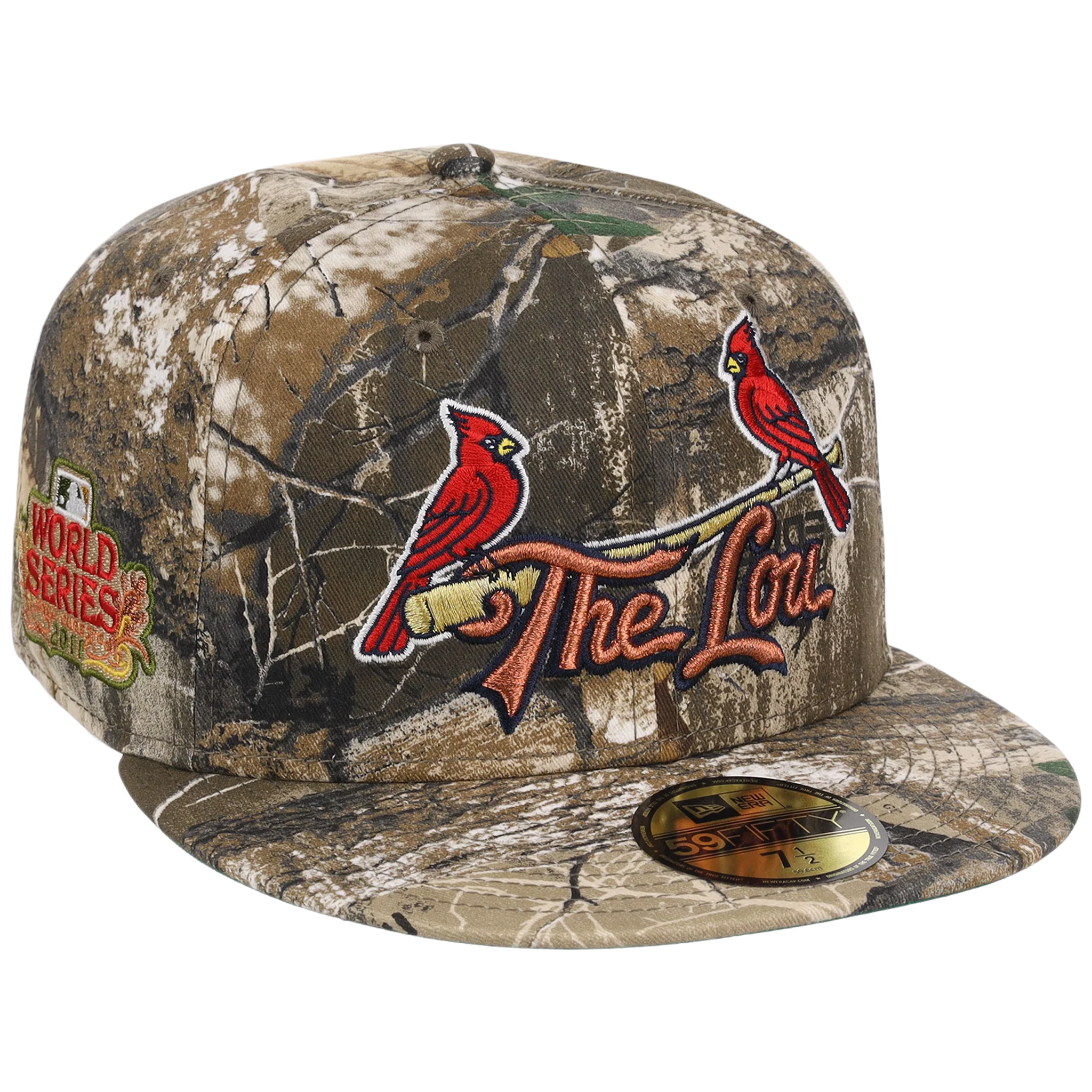 St. Louis Cardinals - St. Louis Crown the City 2.0 'The Lou' New Era 59FIFTY (Realtree/Realtree)