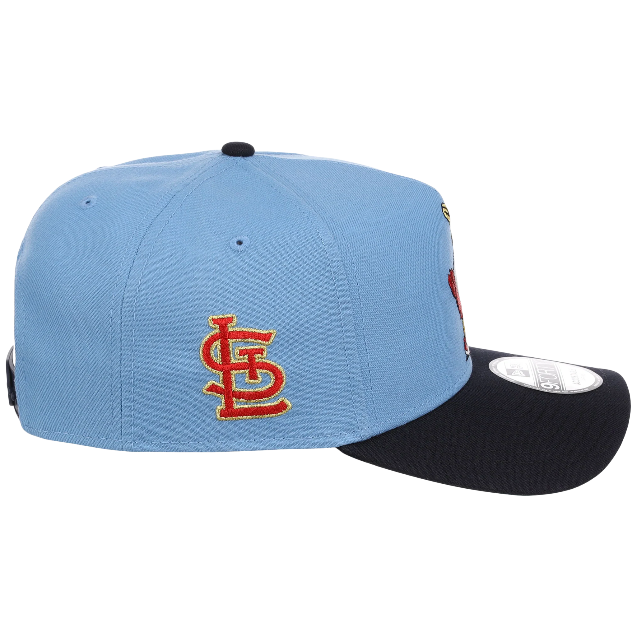 St. Louis Cardinals - St. Louis Crown the City 2.0 'The Lou' New Era 9FORTY (Sky/Navy) - Image 3