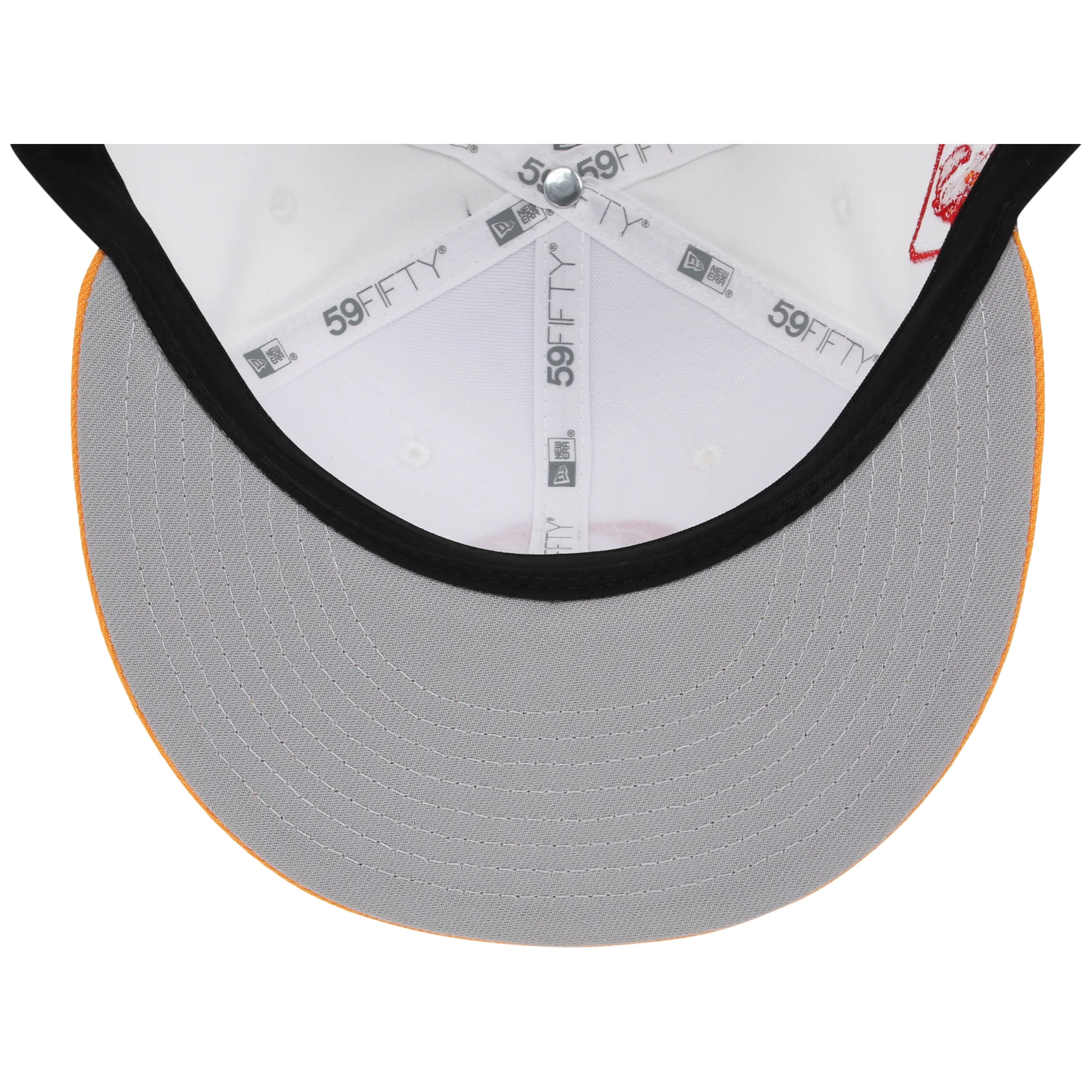 Tampa Bay Buccaneers 'Then & Now' New Era 59FIFTY Retro Graphite Era Flip - Image 2