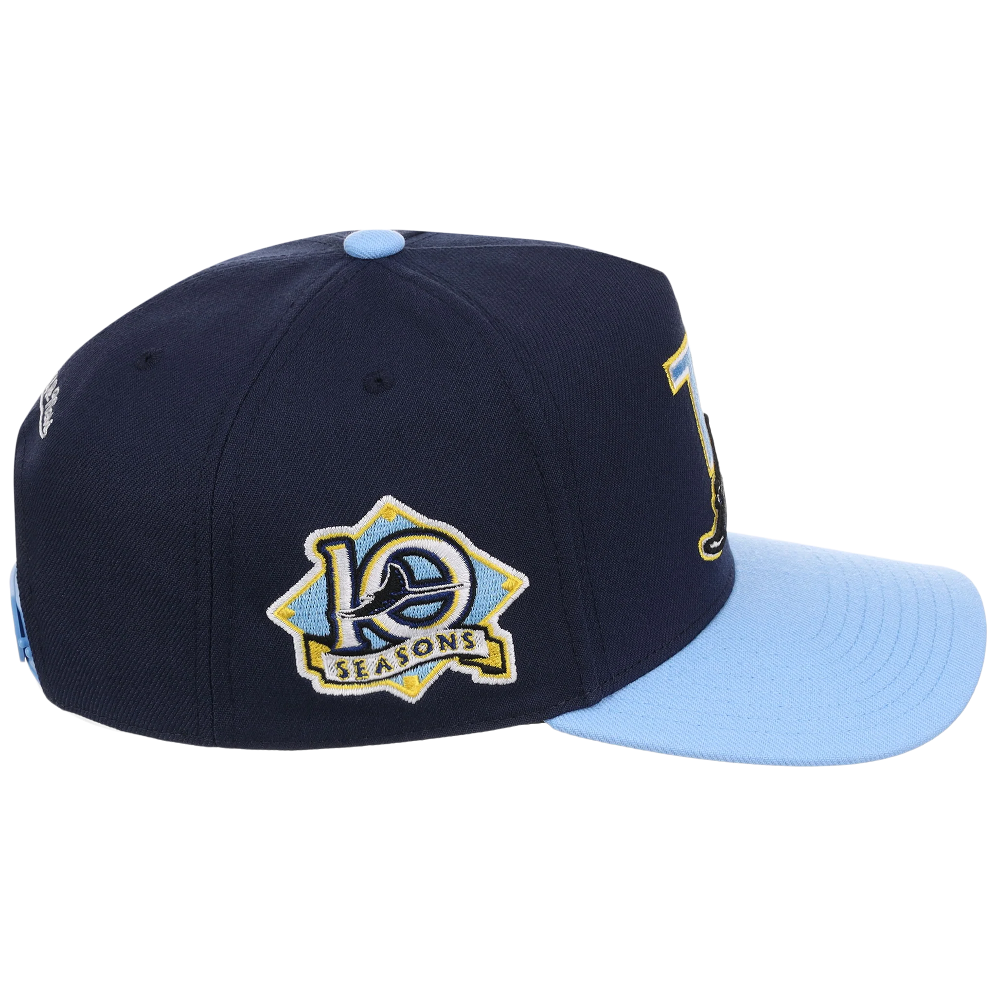 Tampa Bay Rays Mitchell & Ness MLB 'Era Flip' Heritage Series Pro Pinch - Navy/Sky - Image 3