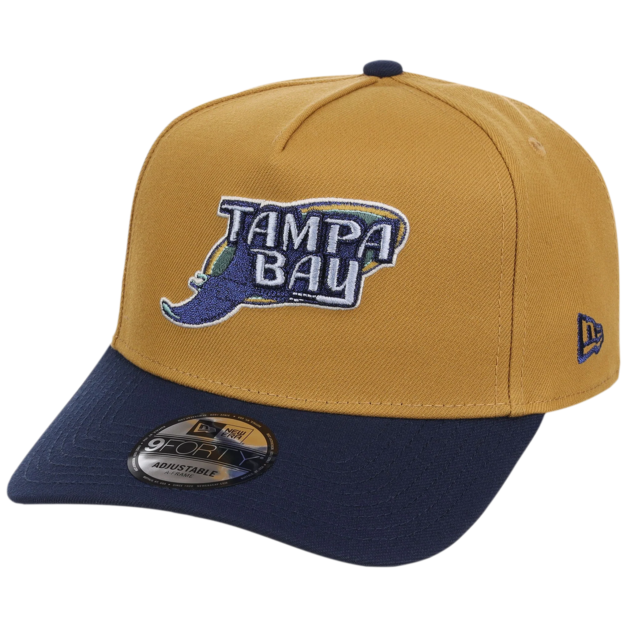 Tampa Bay Rays MLB Dusted Navy New Era 9FORTY - Image 4