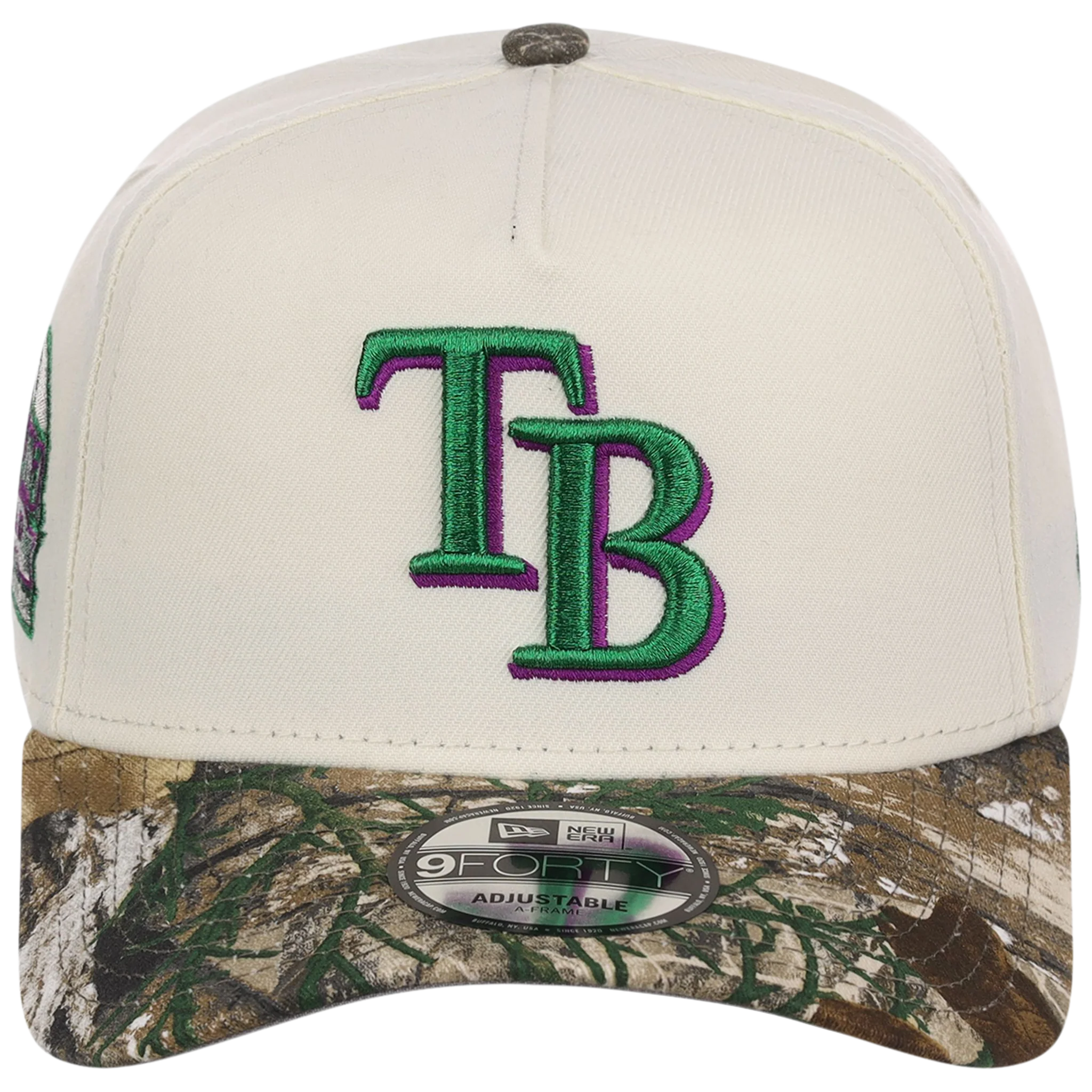 Tampa Bay Rays MLB Purple Trees New Era 9FORTY - Image 5