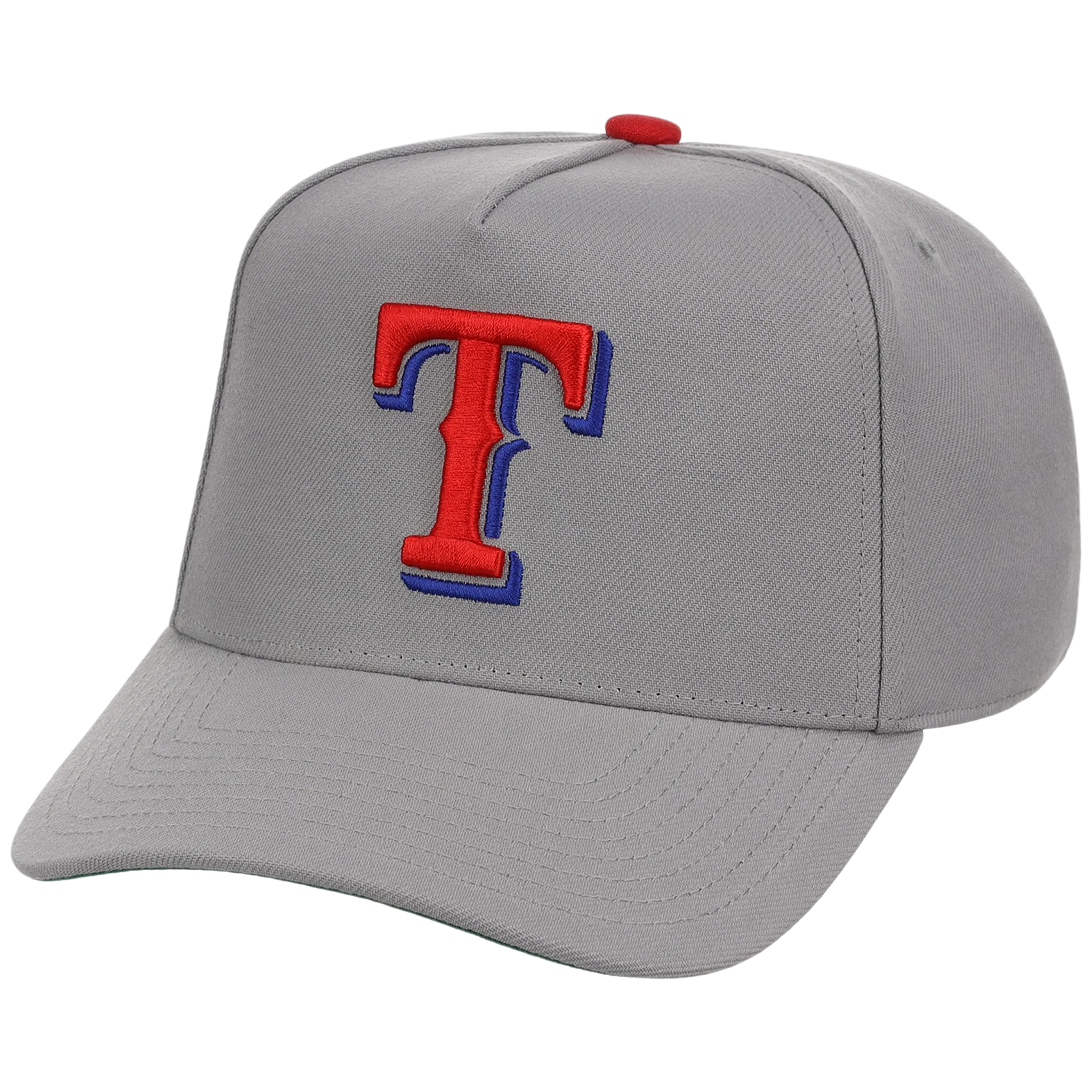 Texas Rangers Mitchell & Ness MLB 'Era Flip' Heritage Series Pro Pinch - Grey/Grey - Image 4