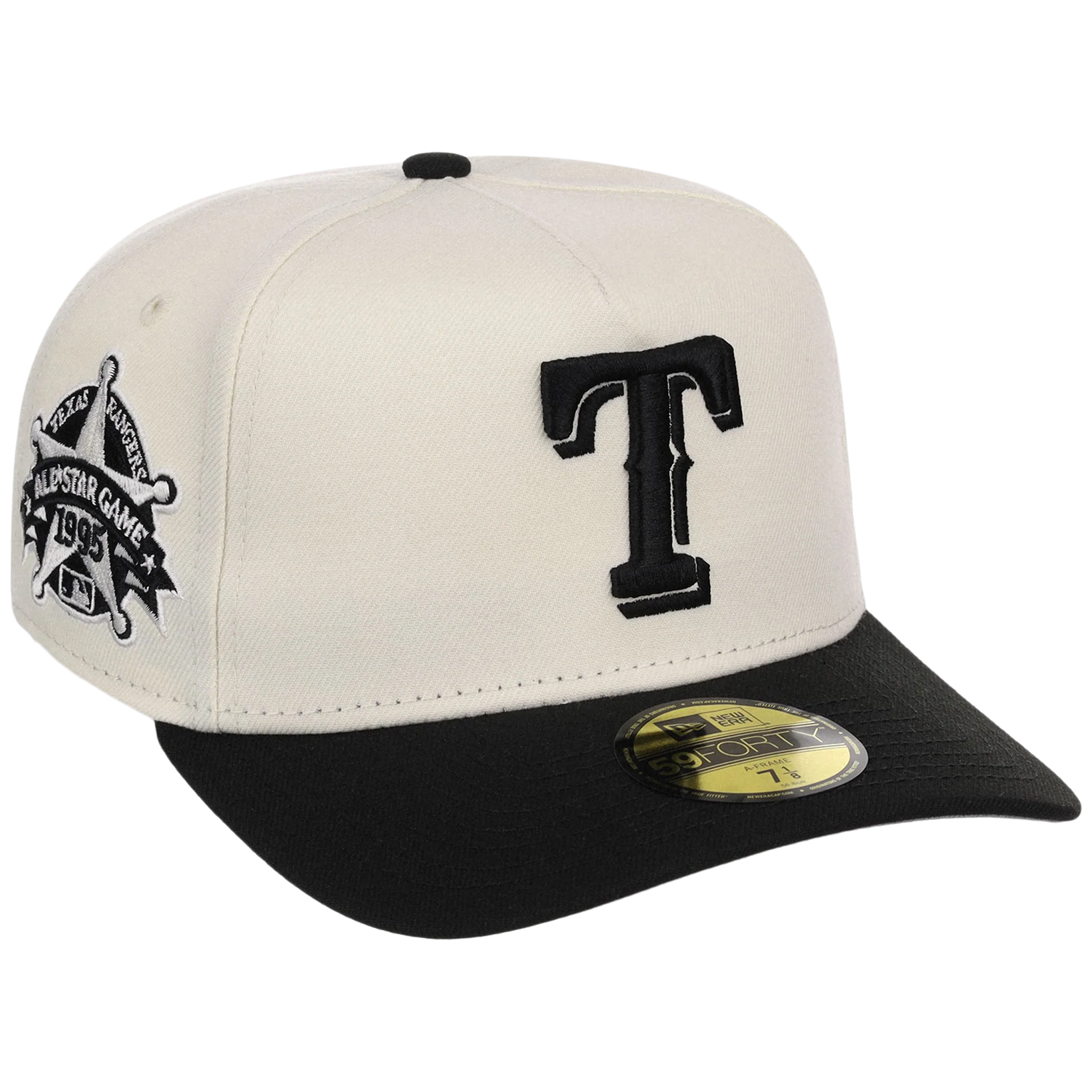 Texas Rangers MLB Chrome Noir New Era 59FORTY