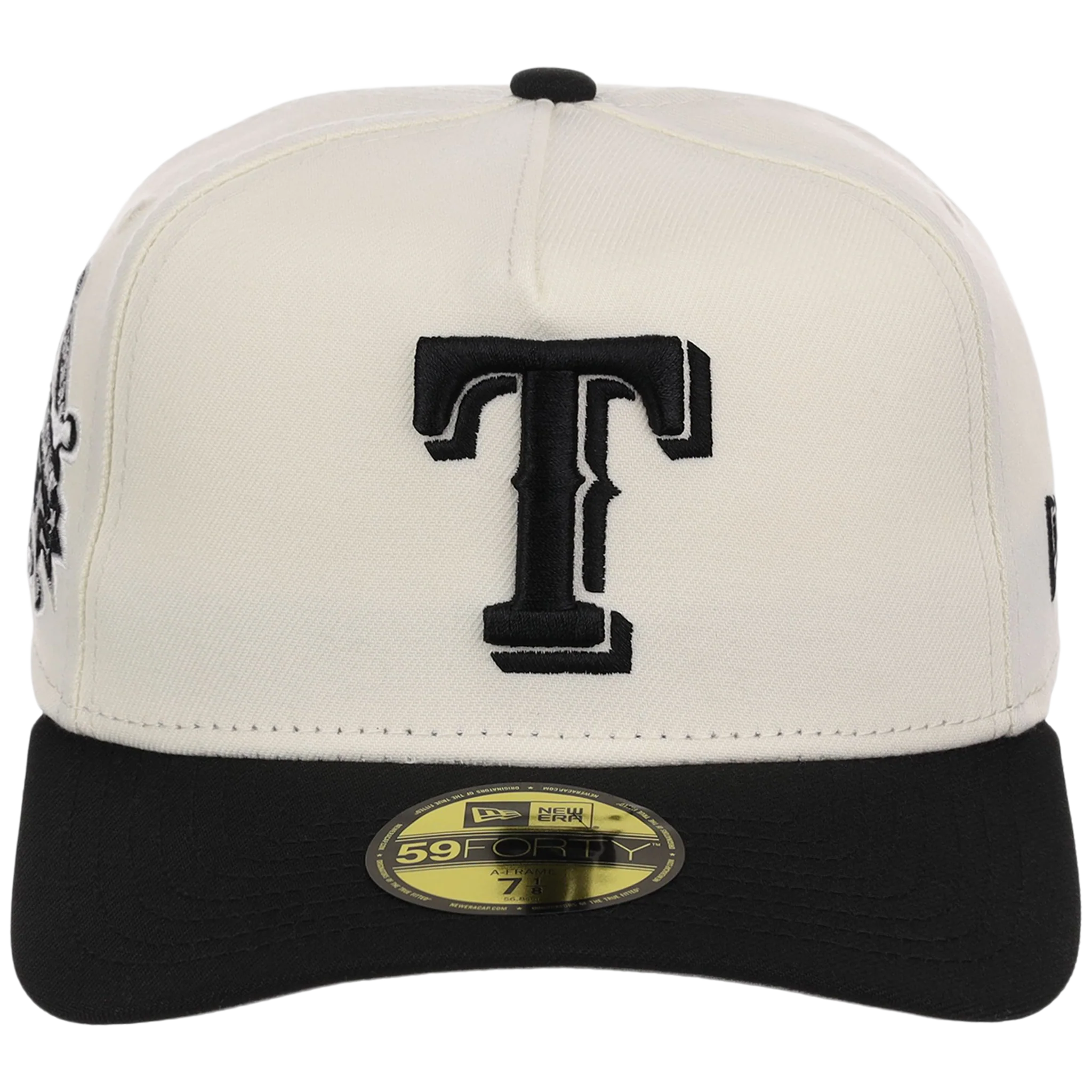 Texas Rangers MLB Chrome Noir New Era 59FORTY - Image 5
