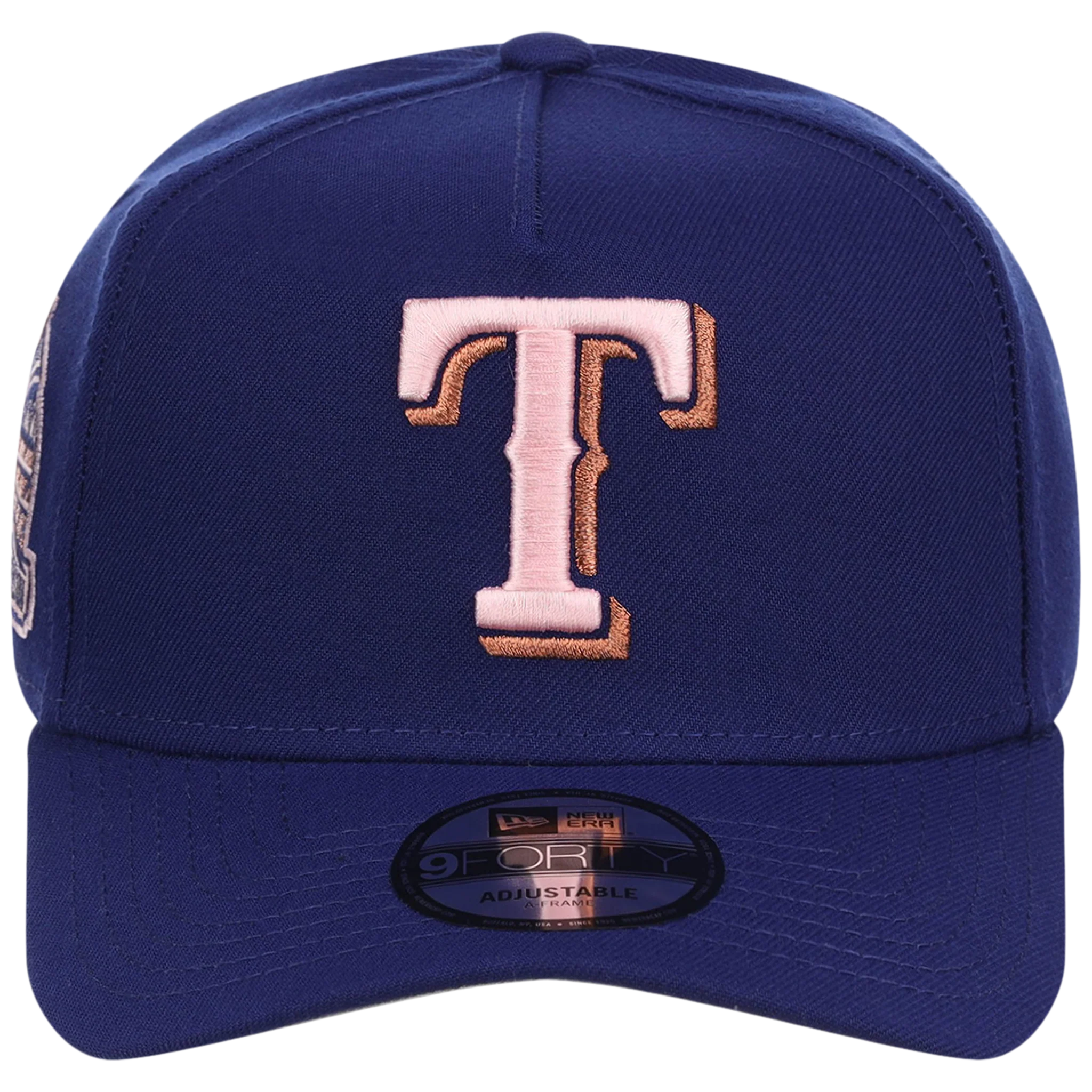 Texas Rangers MLB Copper Blush New Era 9FORTY - Image 5