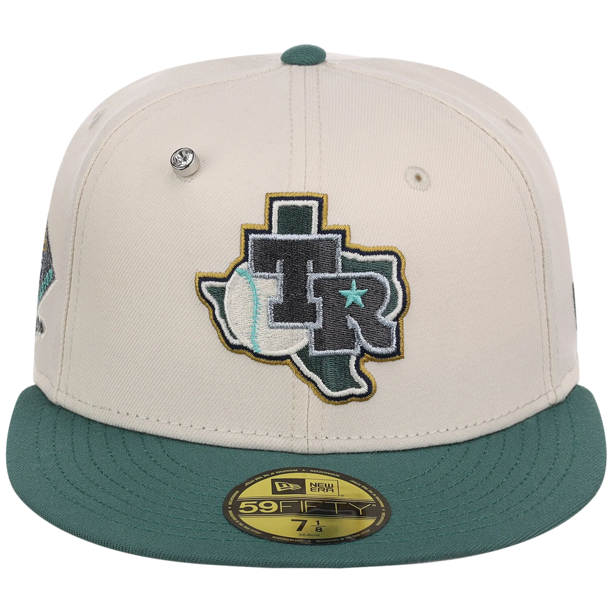Texas Rangers MLB Cream Lichen New Era 59FIFTY - Image 5